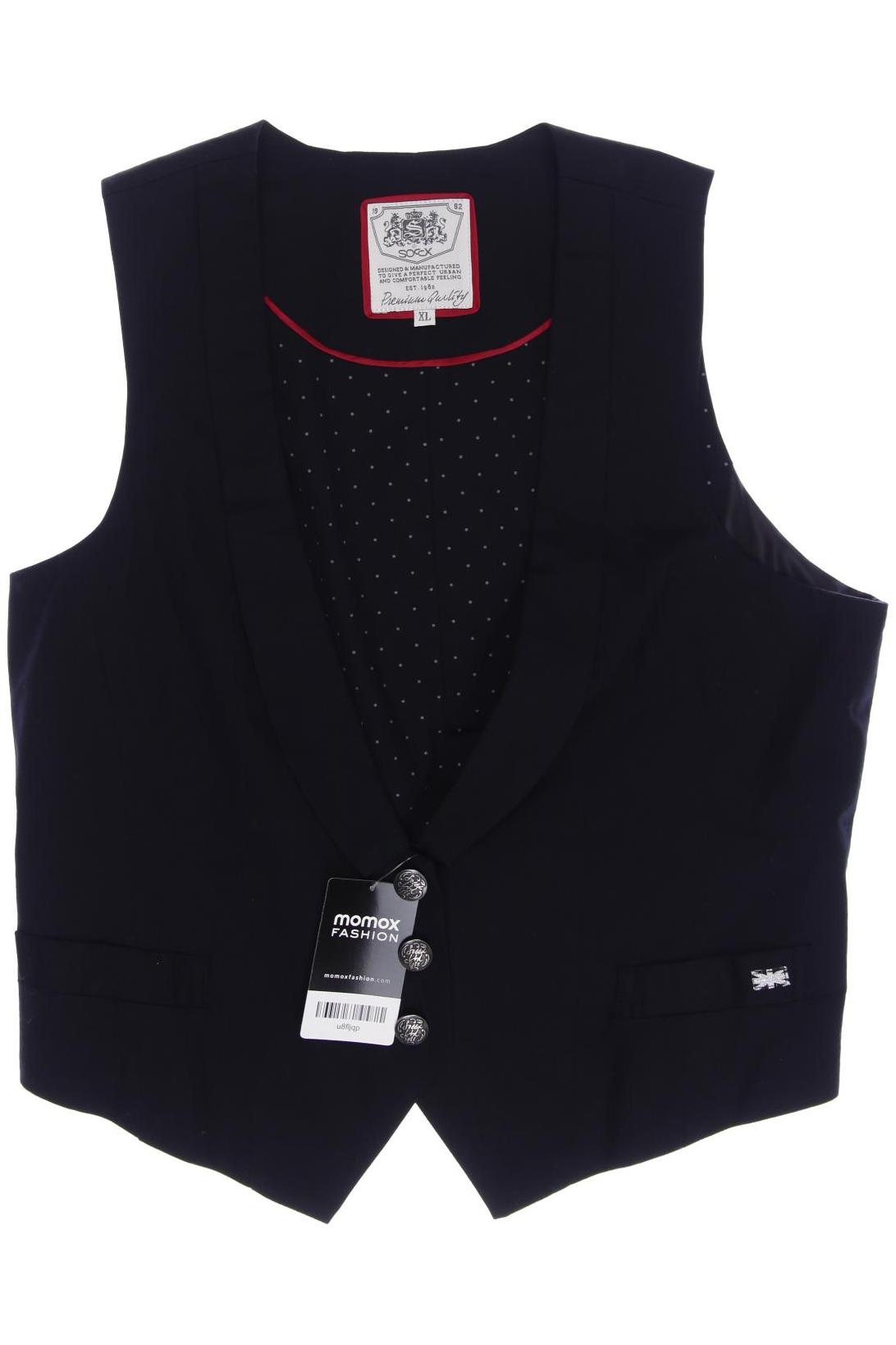 

Soccx Damen Weste, schwarz, Gr. 44