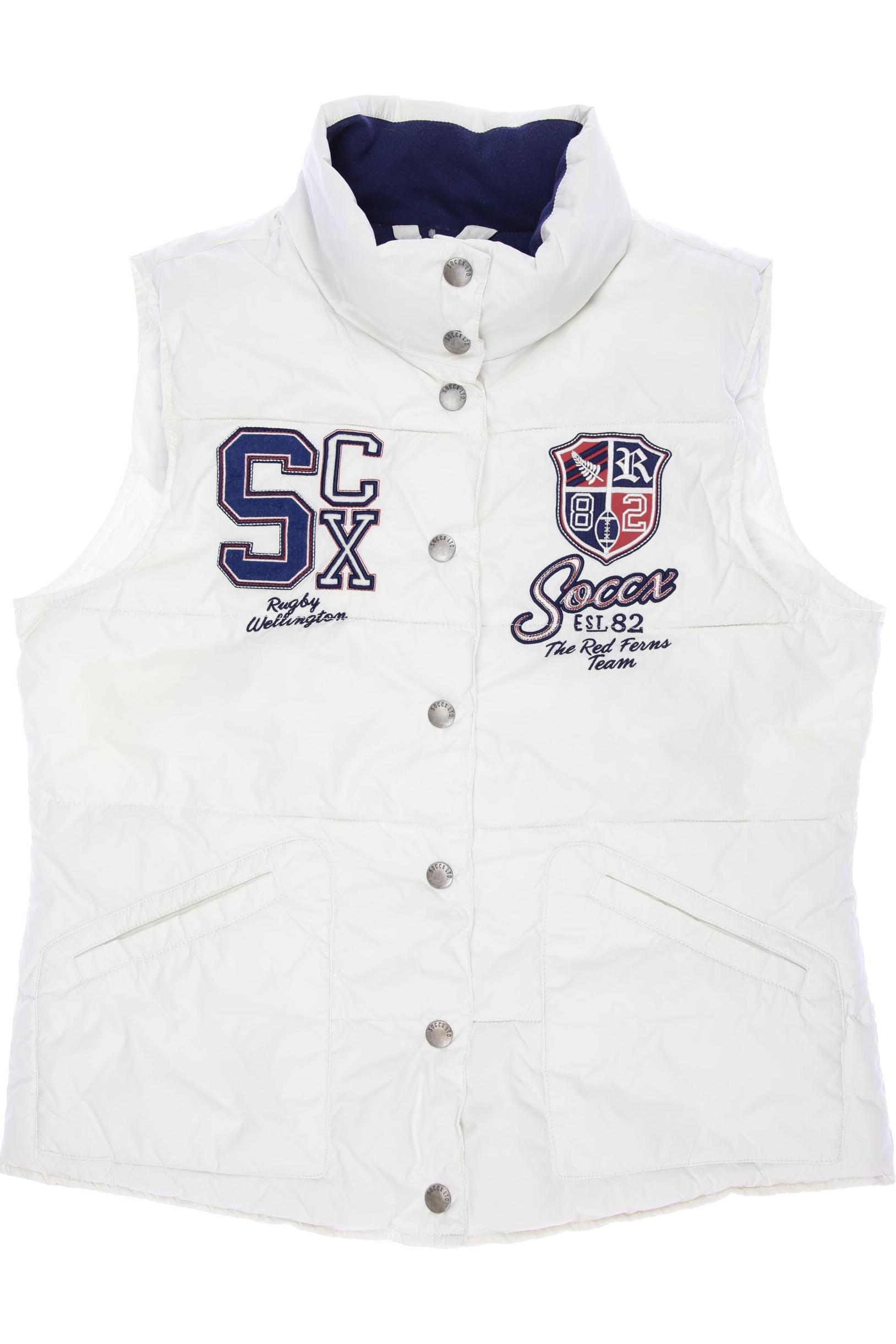 

Soccx Damen Weste, weiß, Gr. 40