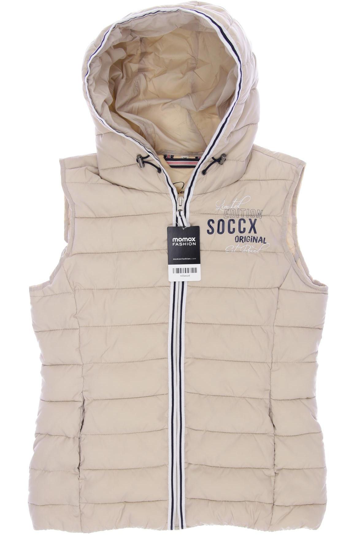 

SOCCX Damen Weste, beige