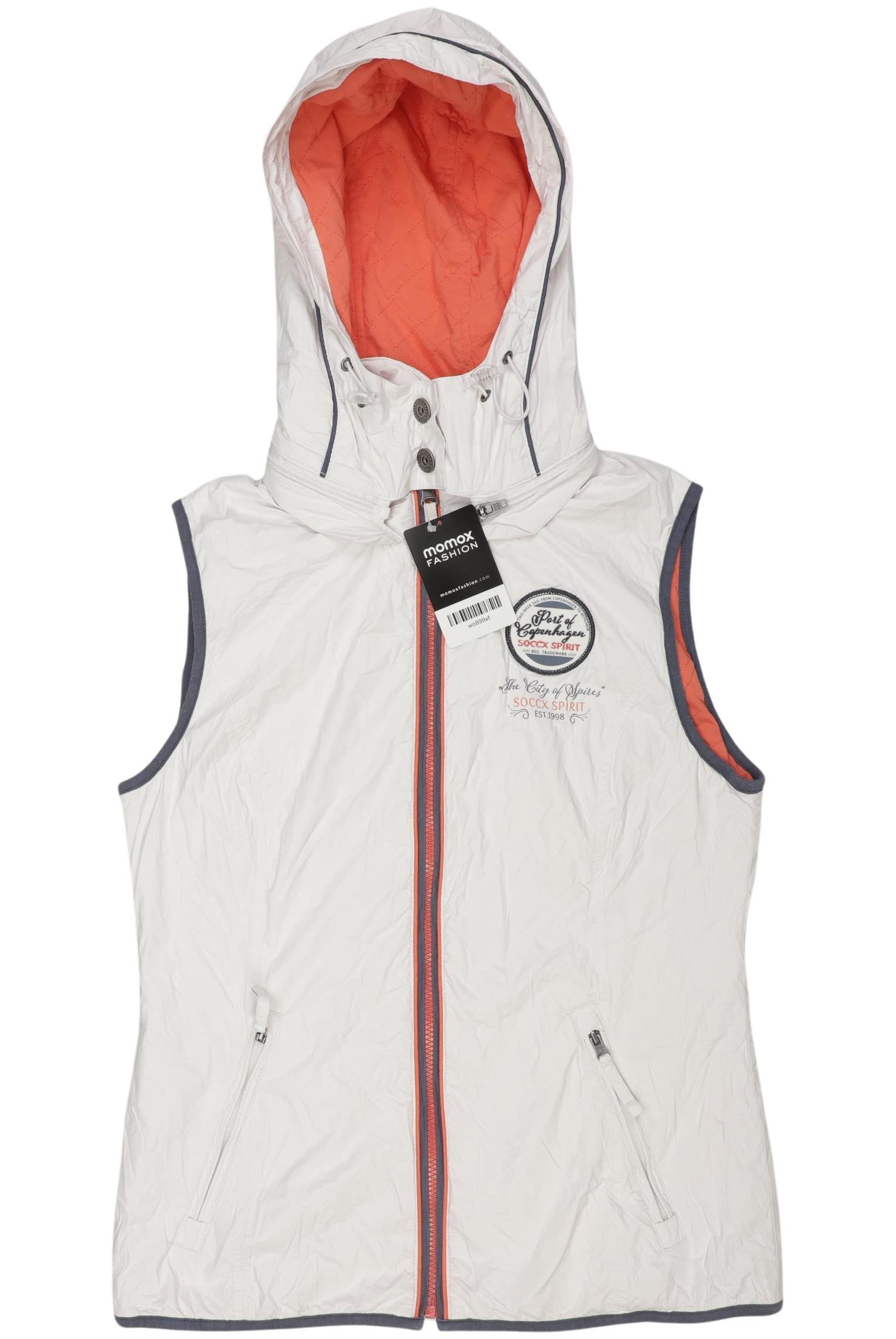 

Soccx Damen Weste, cremeweiß, Gr. 34