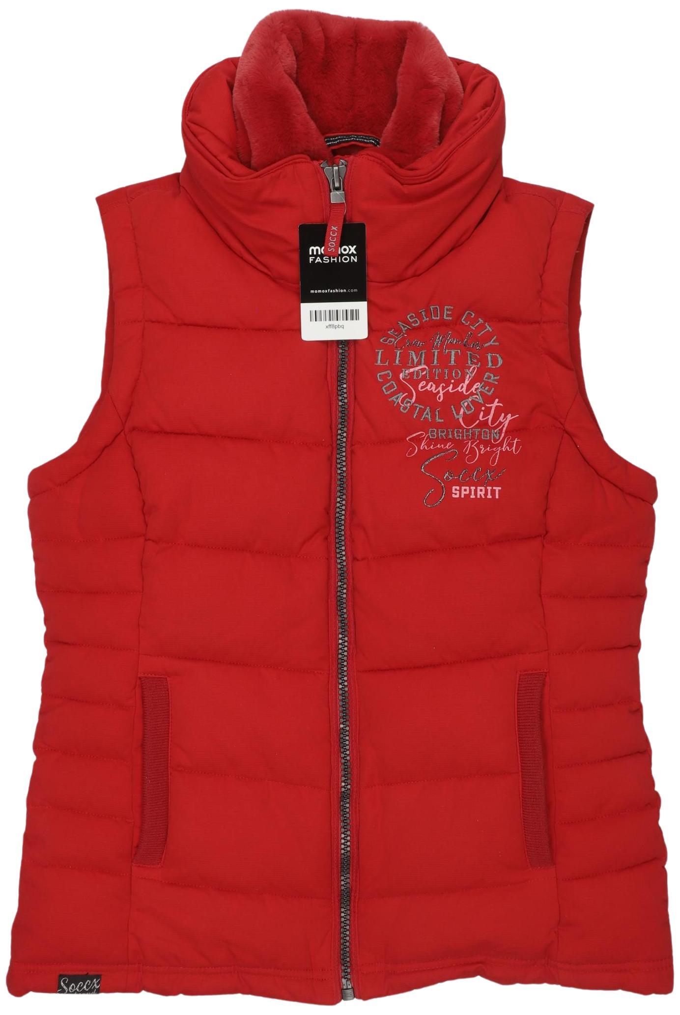 

Soccx Damen Weste, rot, Gr. 36