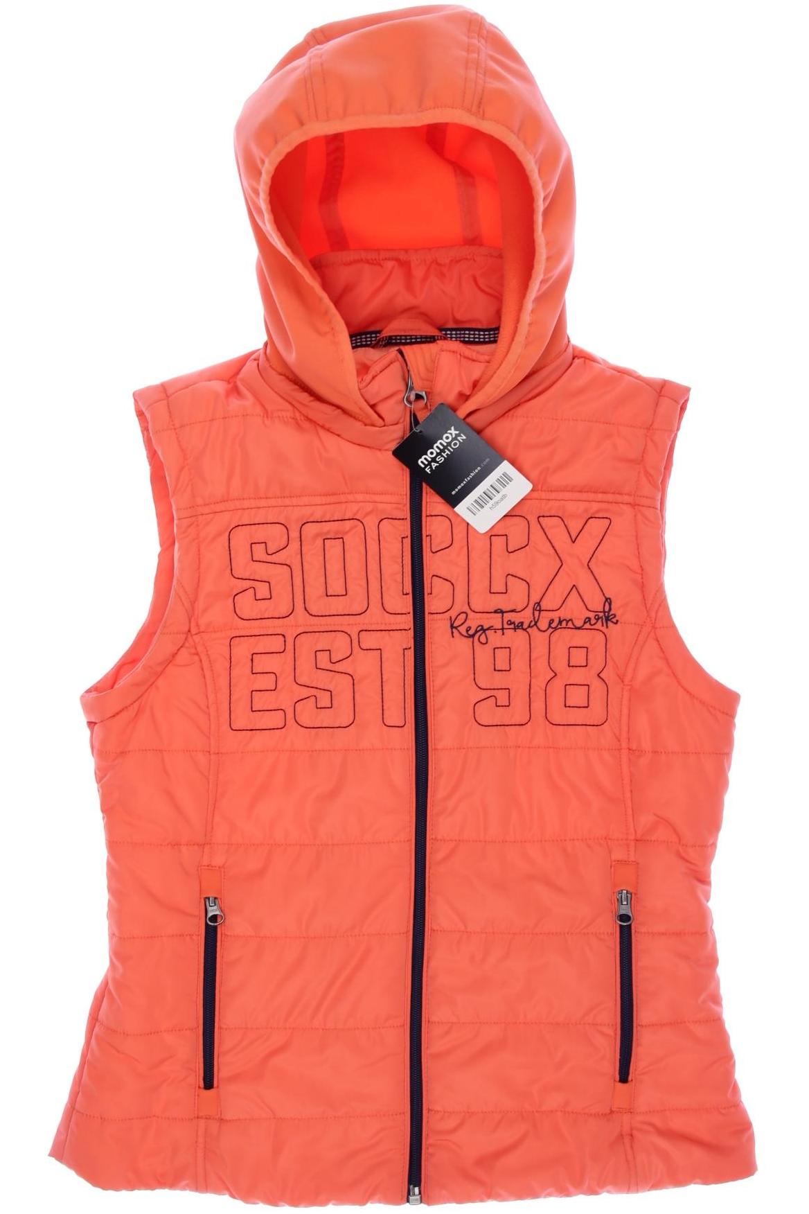 

Soccx Damen Weste, orange, Gr. 36