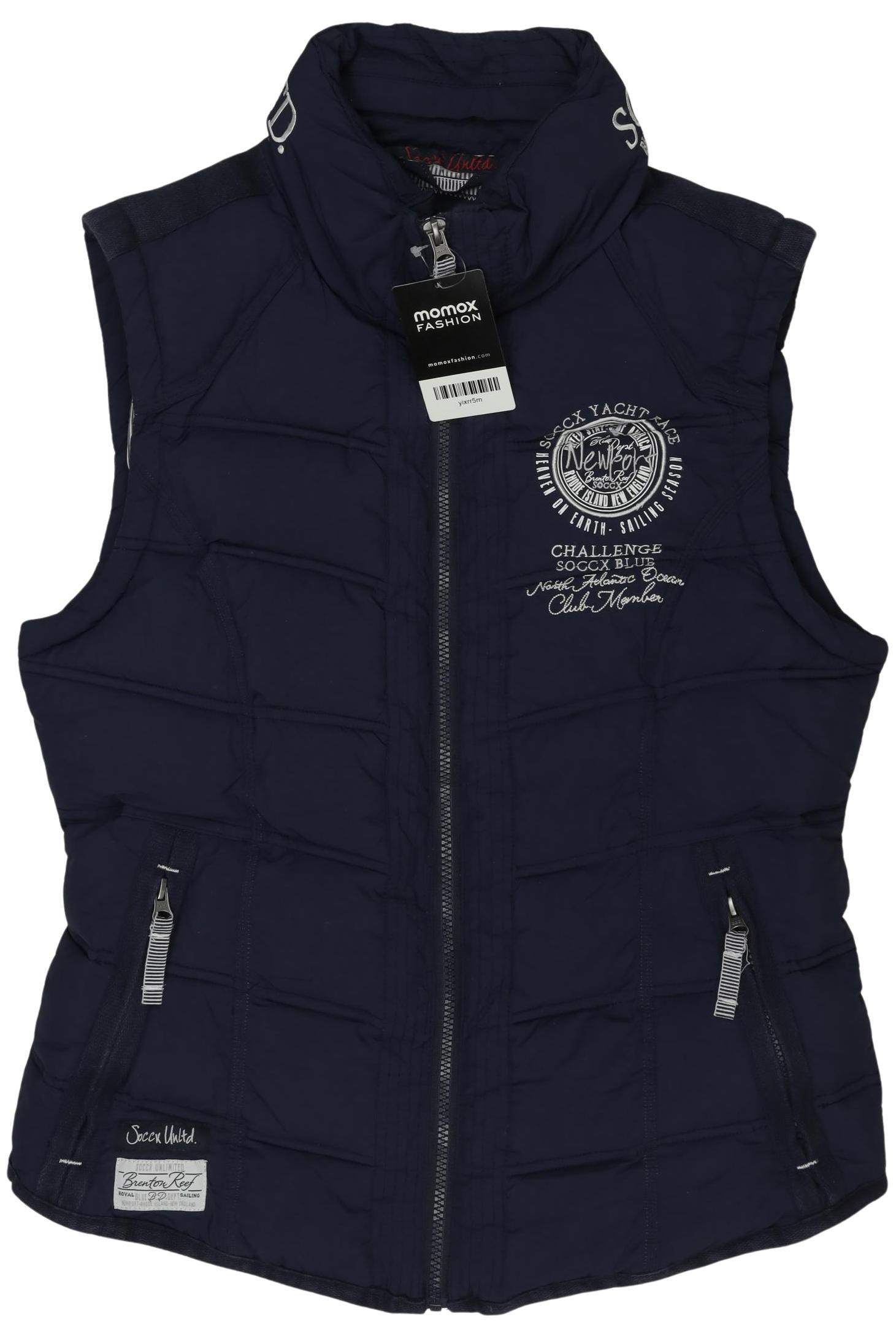 

Soccx Damen Weste, marineblau, Gr. 40
