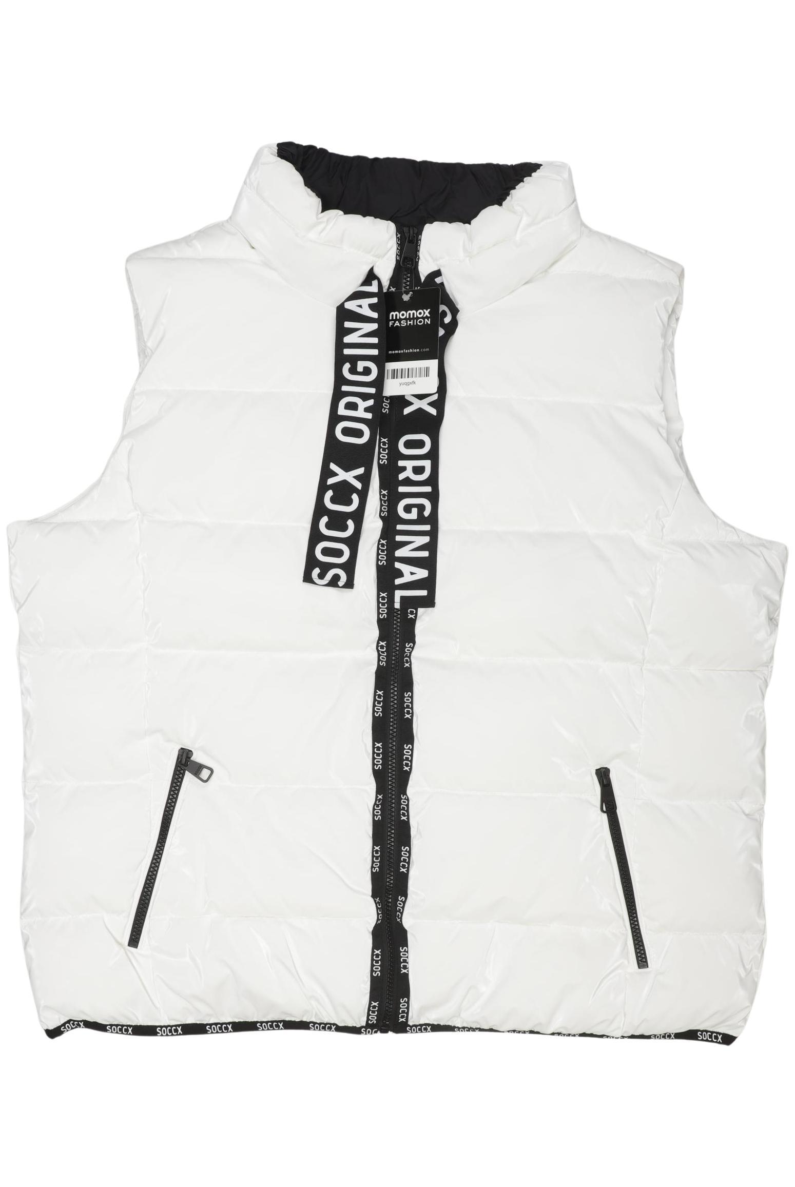 

Soccx Damen Weste, weiß, Gr. 46