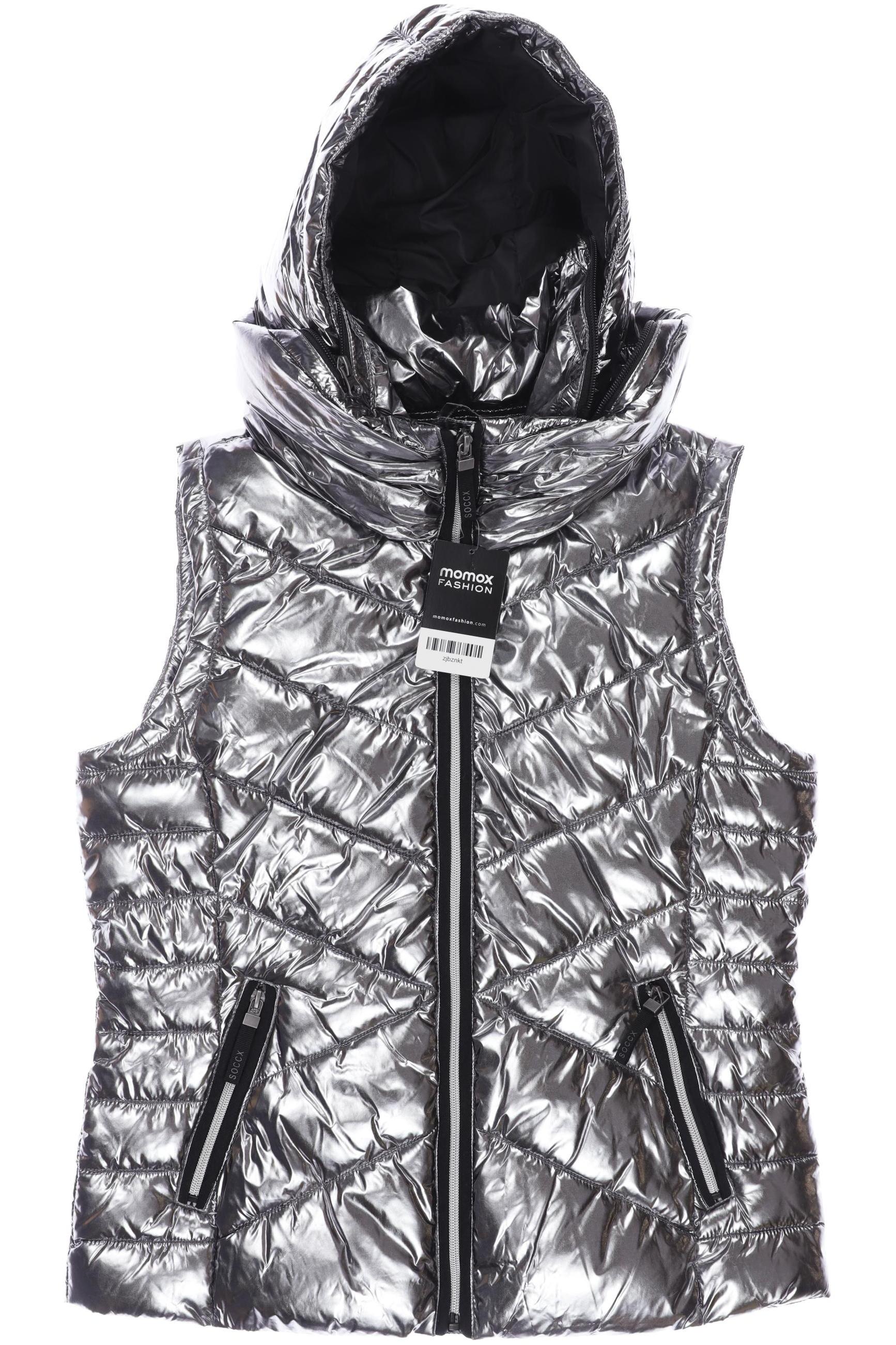 

SOCCX Damen Weste, silber