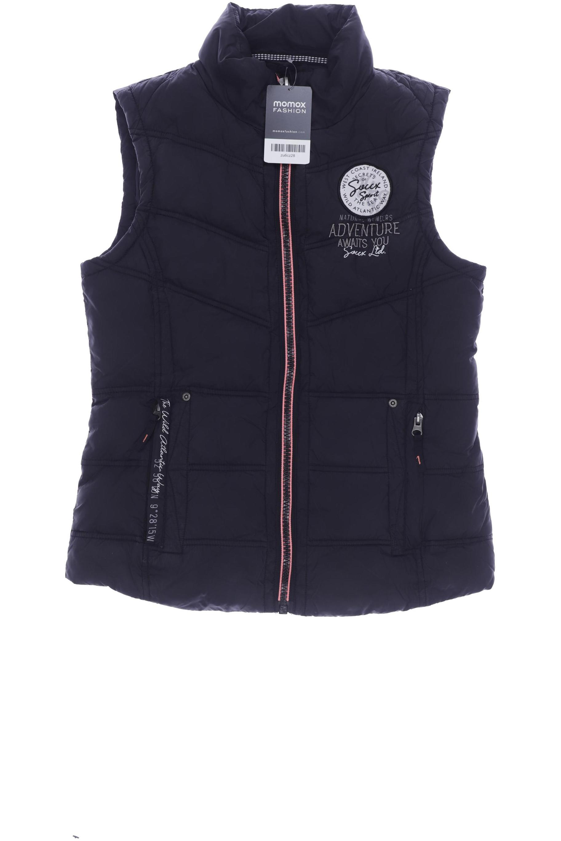 

Soccx Damen Weste, schwarz, Gr. 36