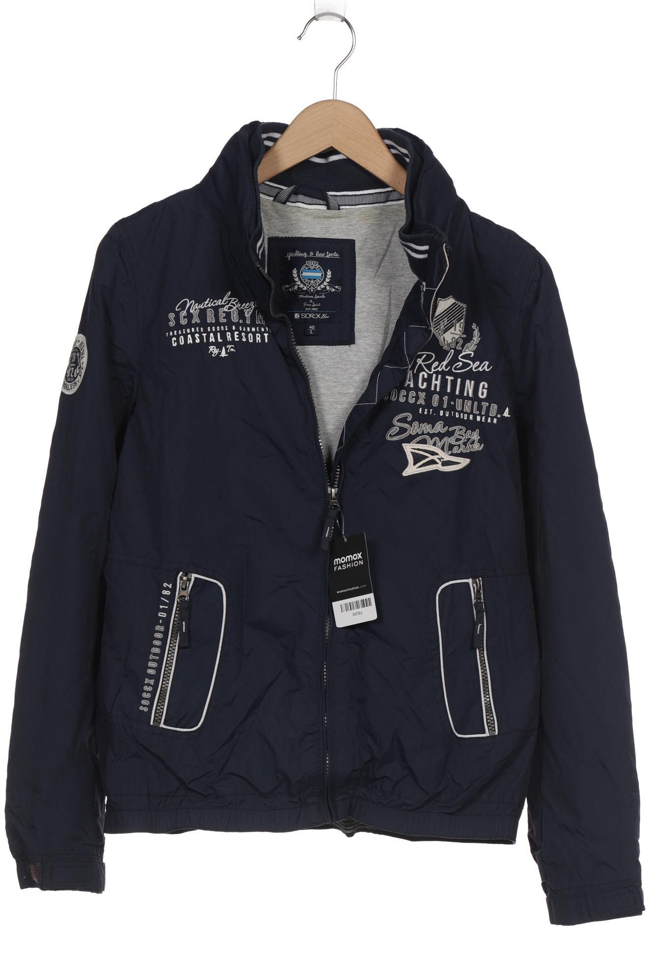 

Soccx Herren Jacke, marineblau, Gr. 52