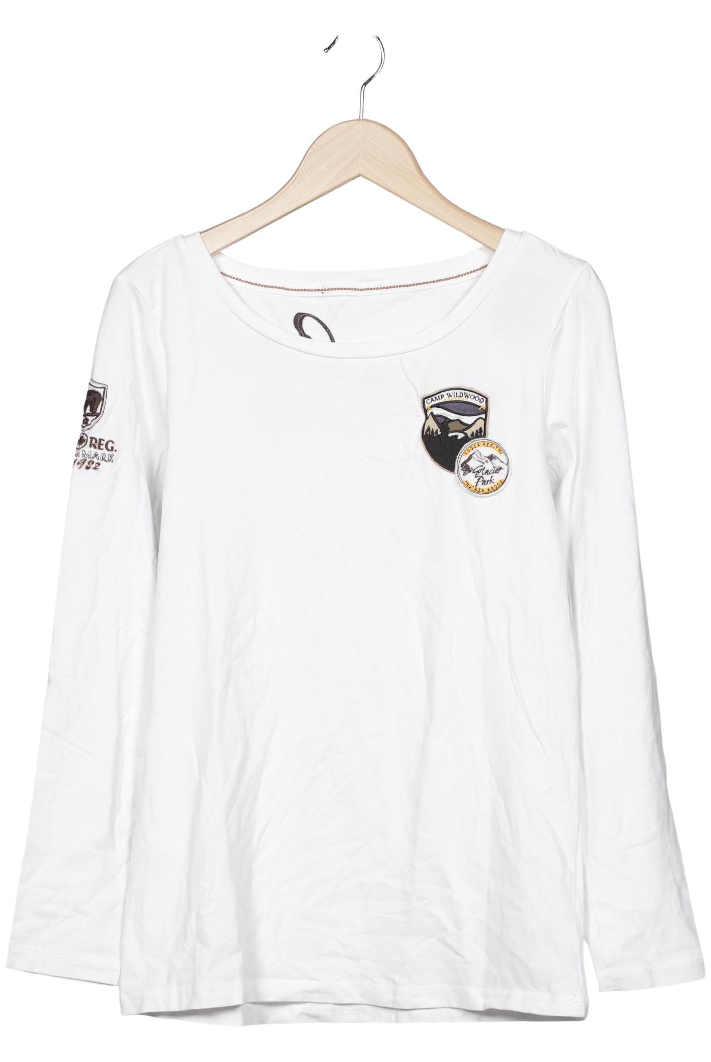 

Soccx Herren Langarmshirt, weiß, Gr. 48