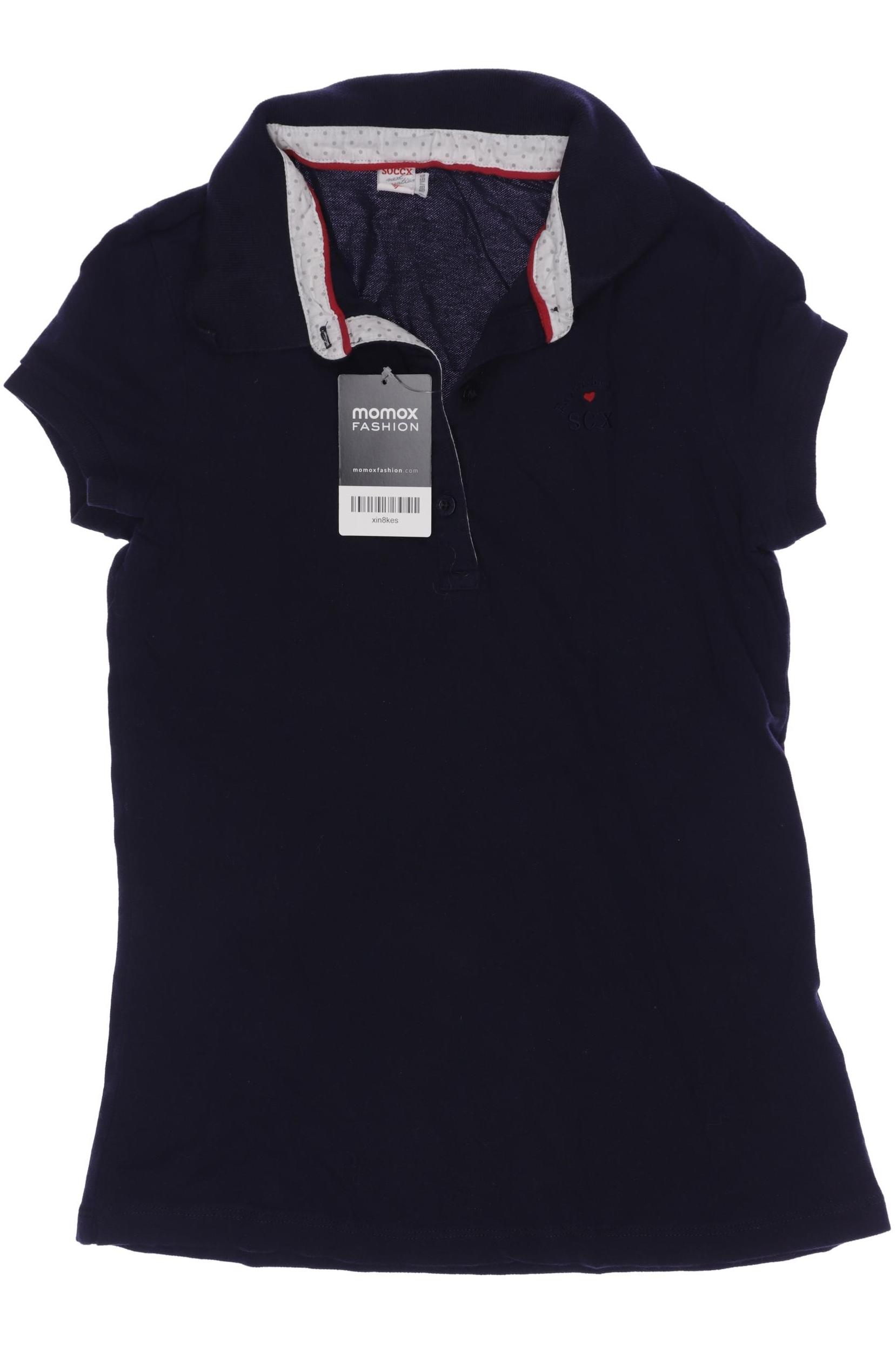 

Soccx Damen Poloshirt, marineblau, Gr. 158/164