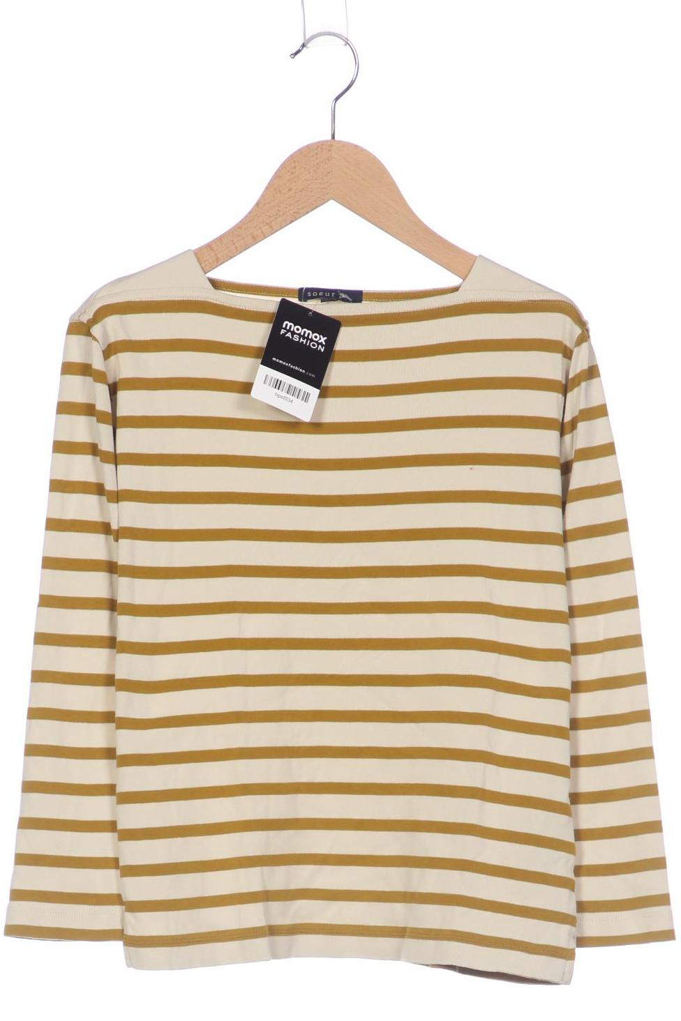 

soeur Damen Langarmshirt, braun, Gr. 34
