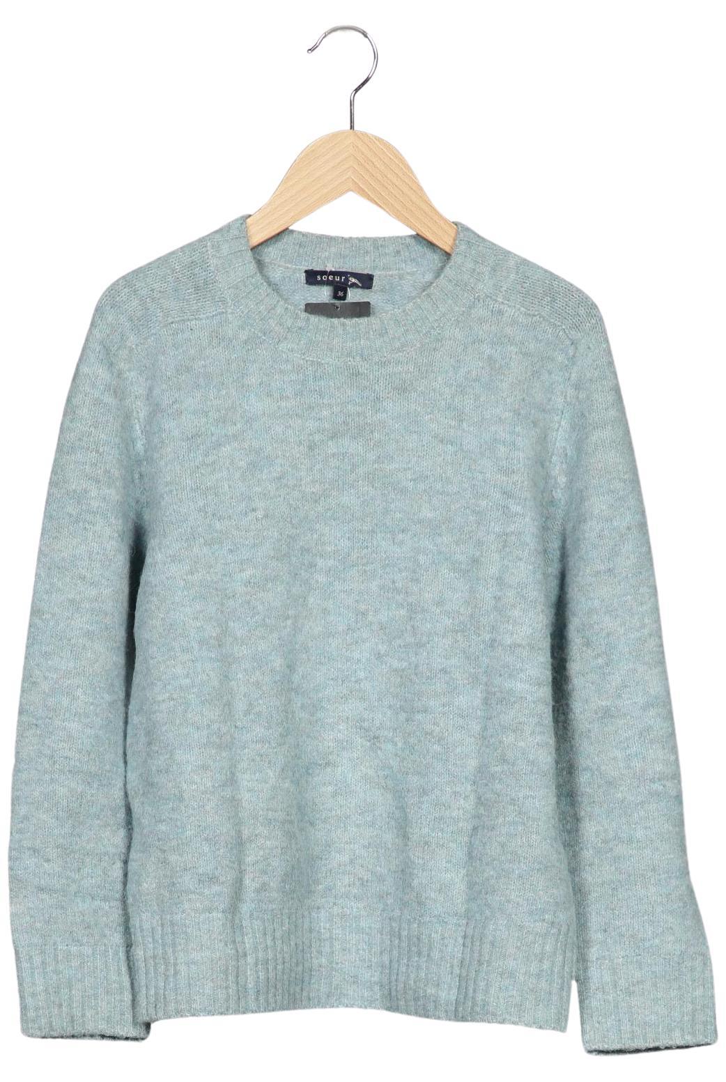 

soeur Damen Pullover, hellblau, Gr. 36