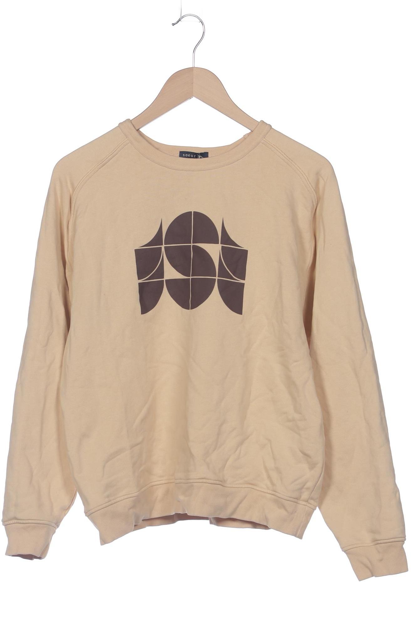 

soeur Damen Sweatshirt, beige, Gr. 42