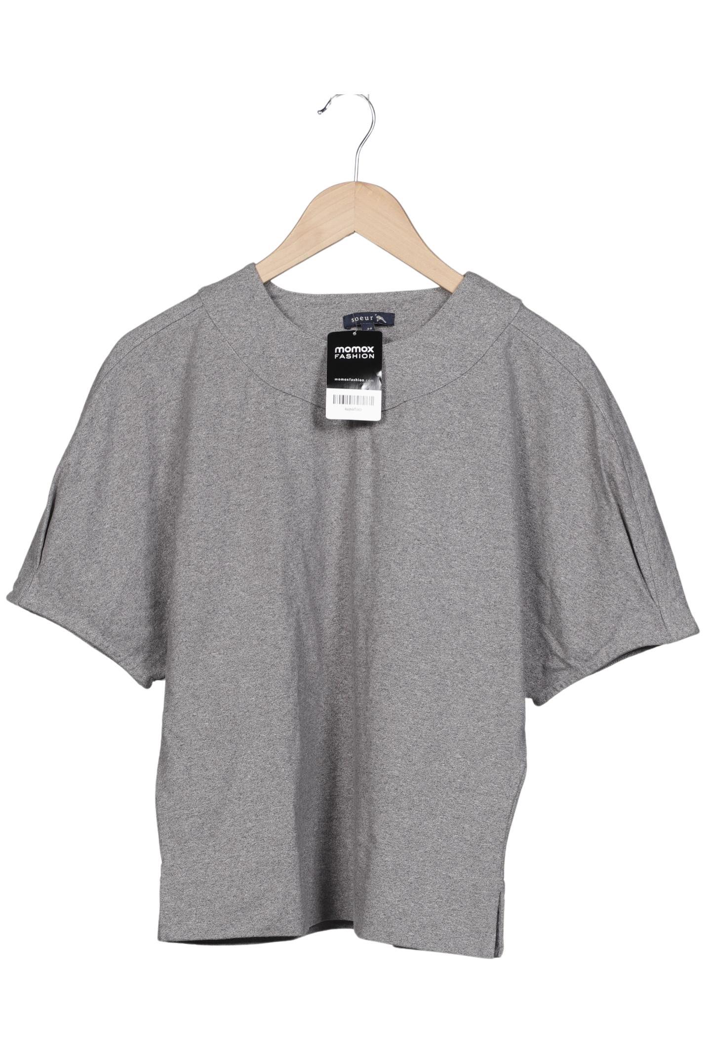 

soeur Damen T-Shirt, grau, Gr. 34