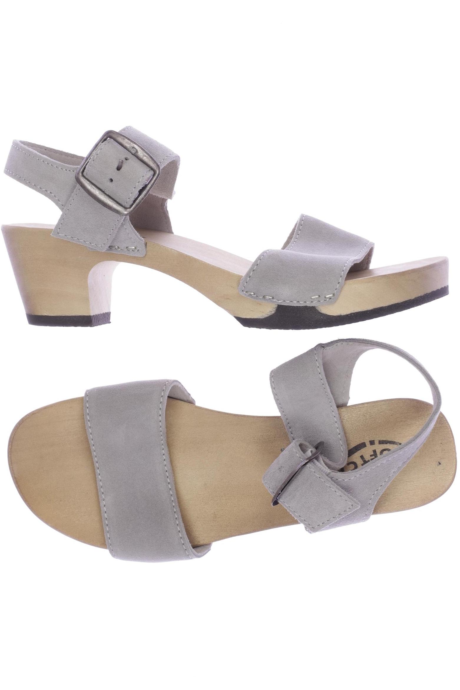 

Softclox Damen Sandale, grau, Gr. 38