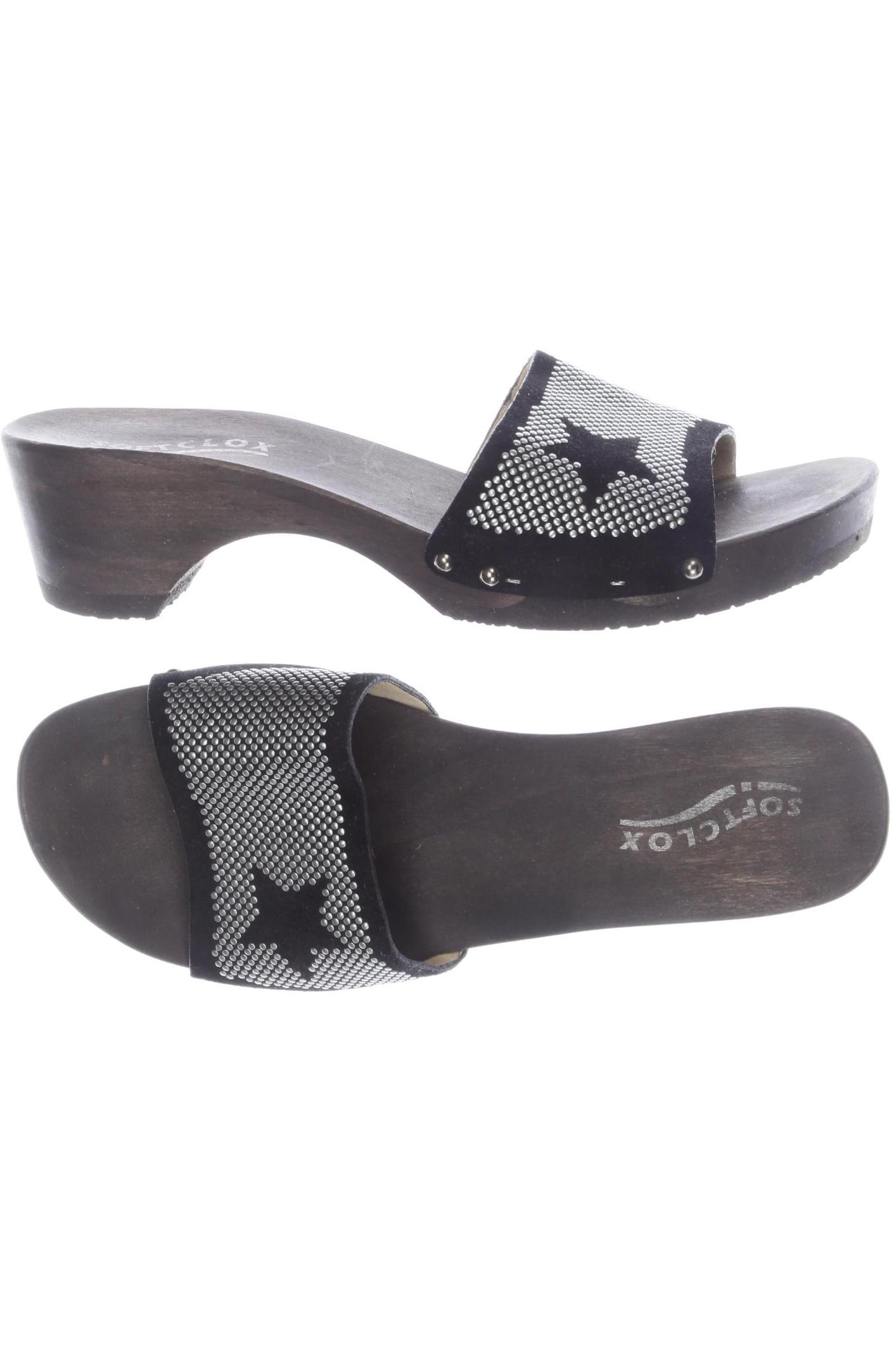 

Softclox Damen Sandale, schwarz, Gr. 39