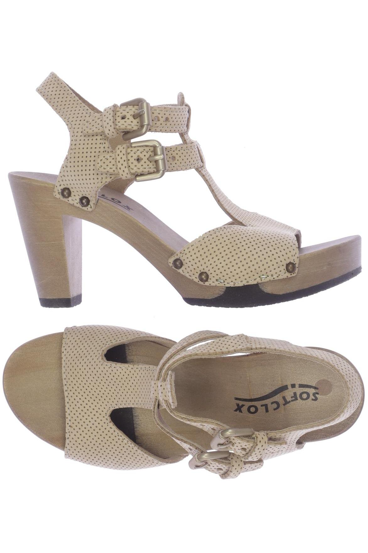 

Softclox Damen Sandale, beige, Gr. 37
