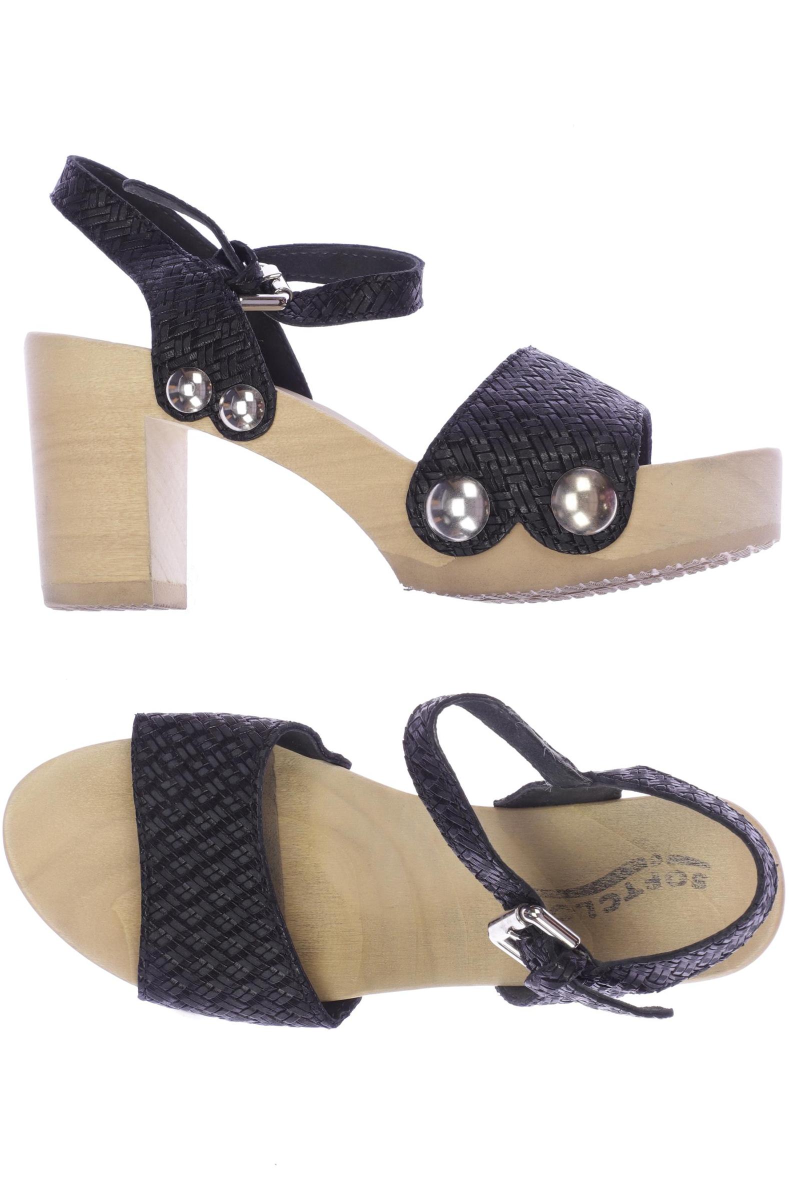 

Softclox Damen Sandale, schwarz, Gr. 37
