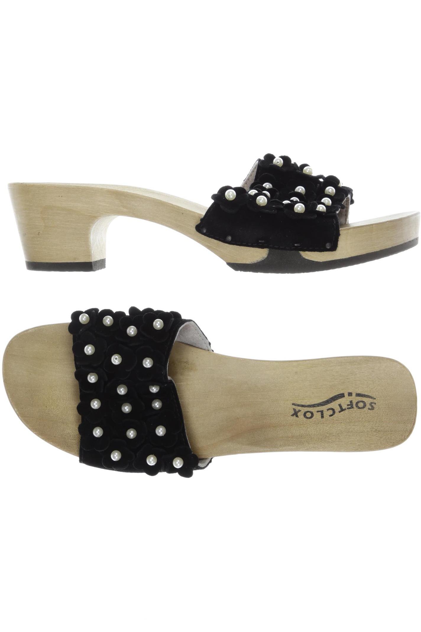 

Softclox Damen Sandale, schwarz, Gr. 42