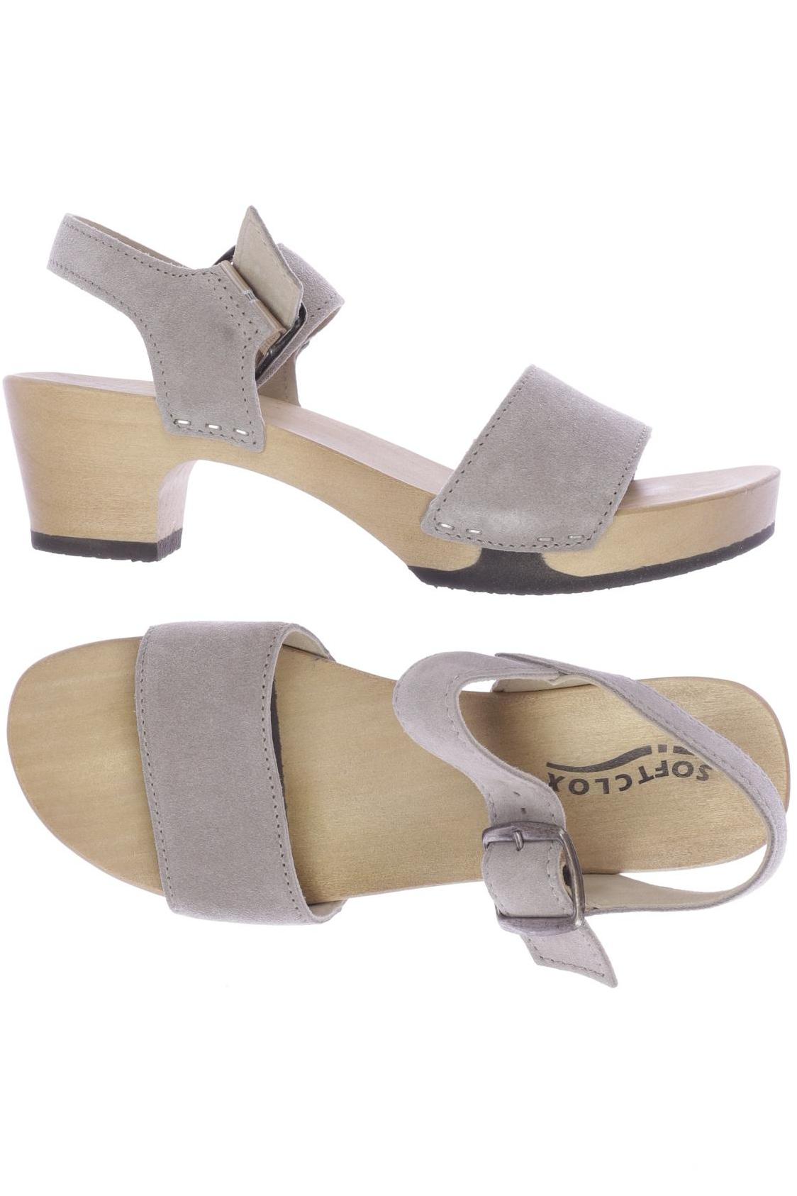 

Softclox Damen Sandale, grau, Gr. 40