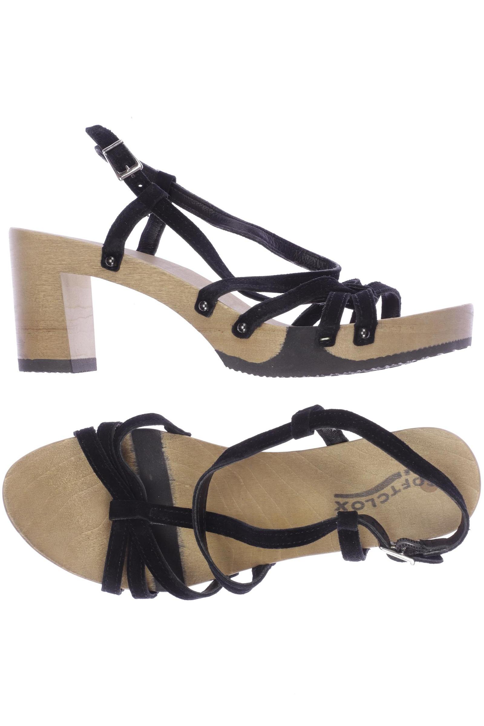 

Softclox Damen Sandale, schwarz, Gr. 41