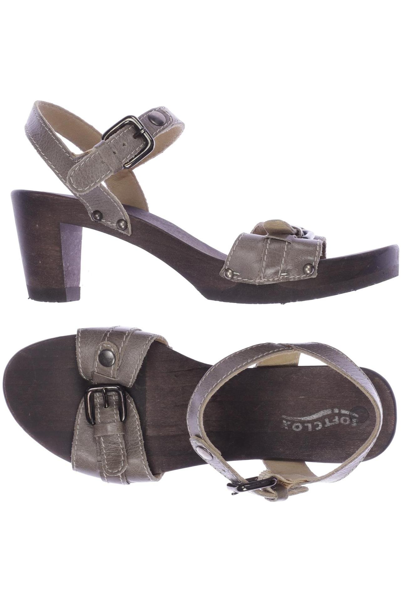 

Softclox Damen Sandale, grau, Gr. 37