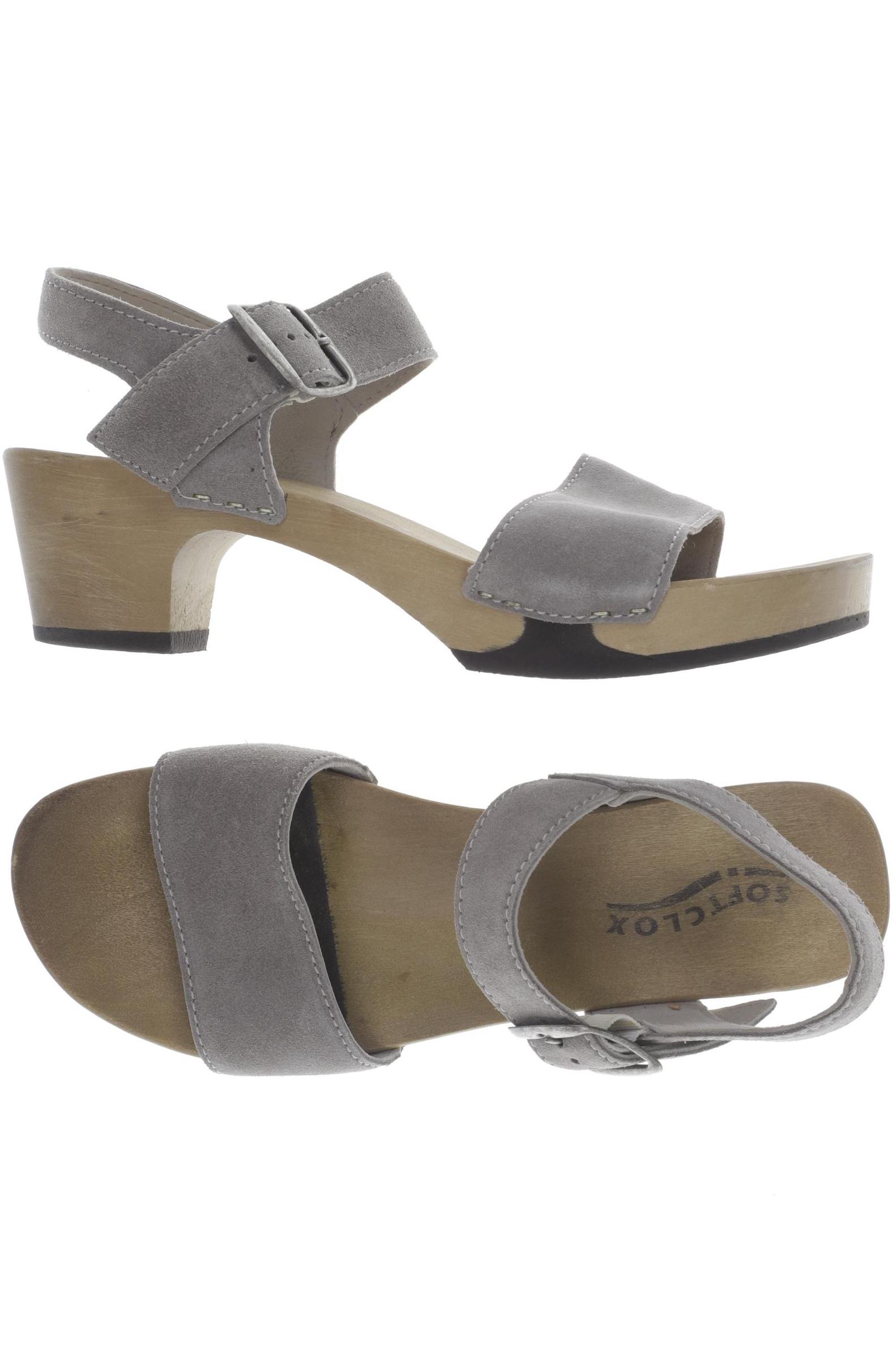 

Softclox Damen Sandale, grau