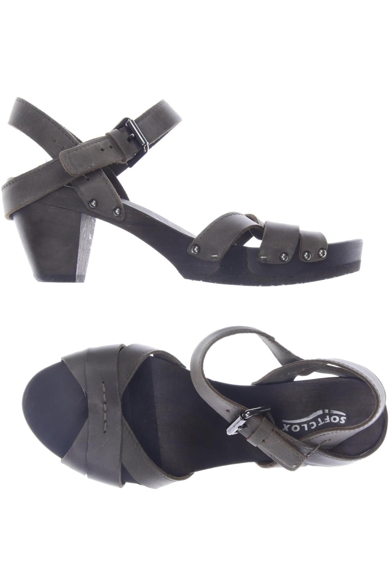 

Softclox Damen Sandale, grau