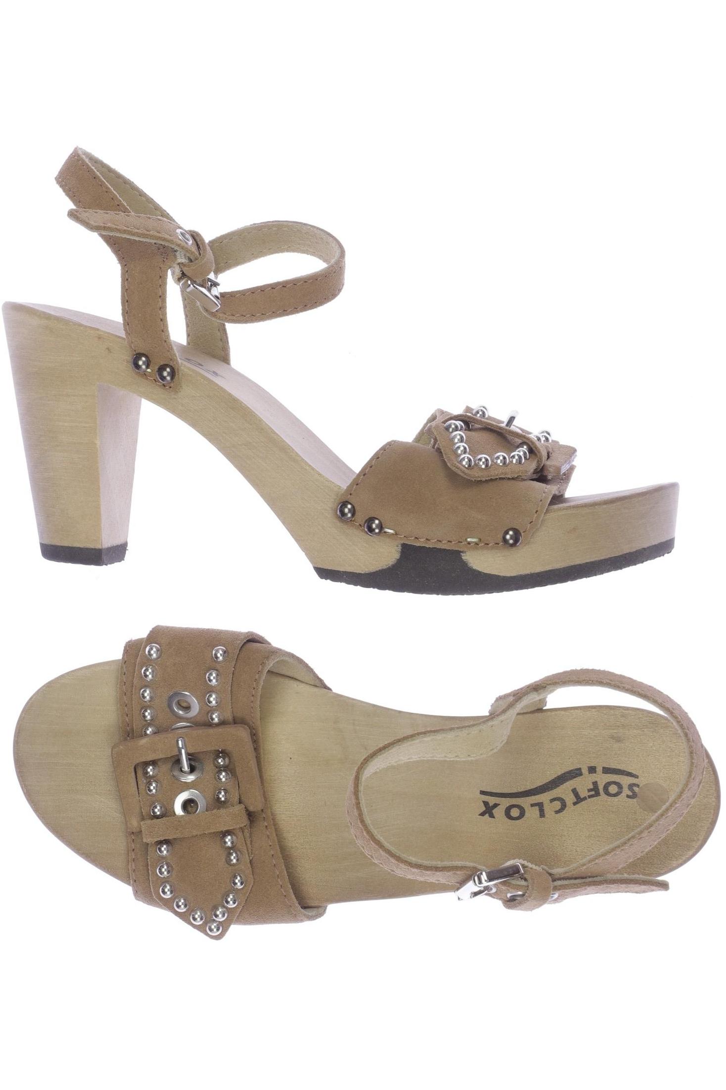 

Softclox Damen Sandale, beige, Gr. 39