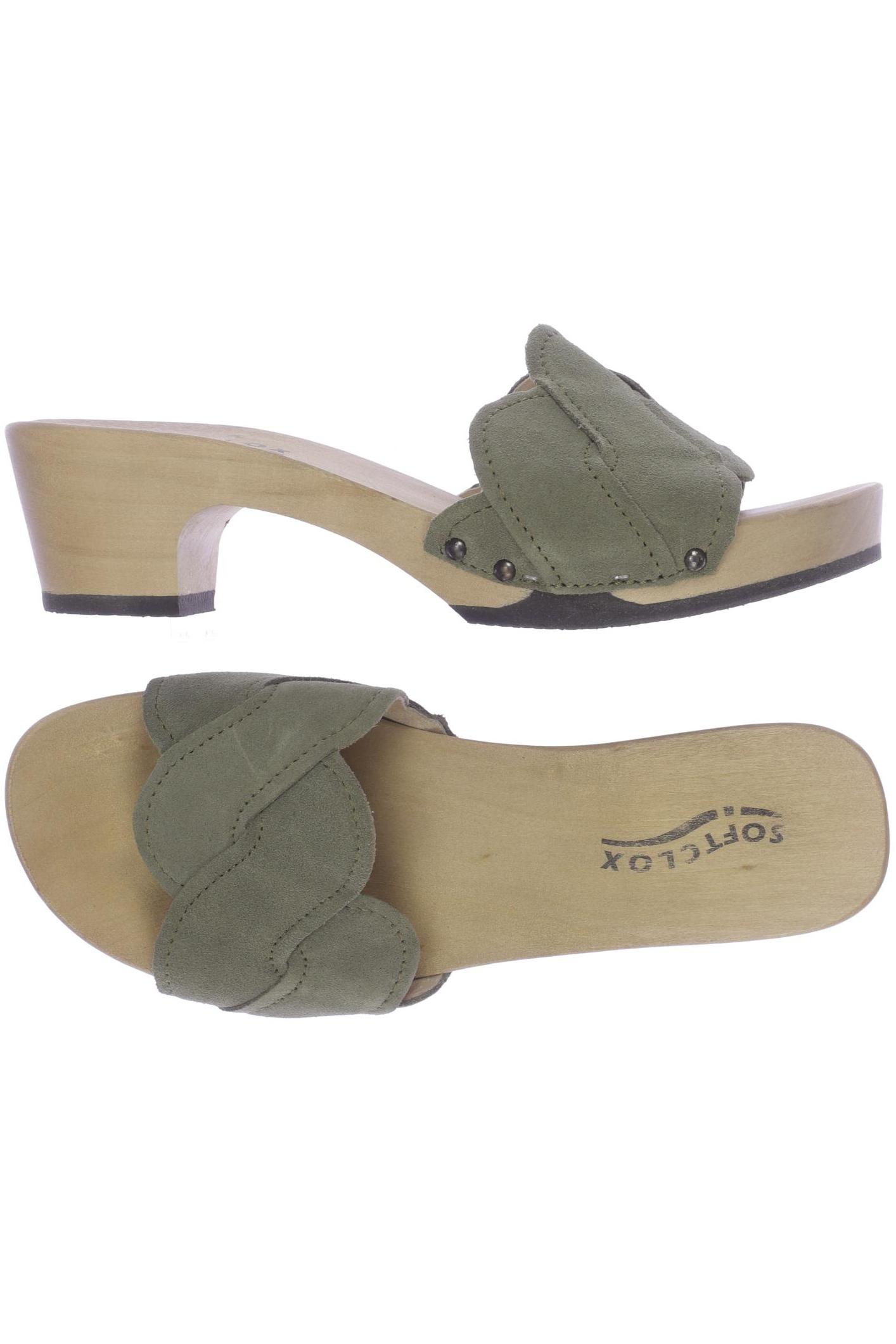 

Softclox Damen Sandale, grün, Gr. 40
