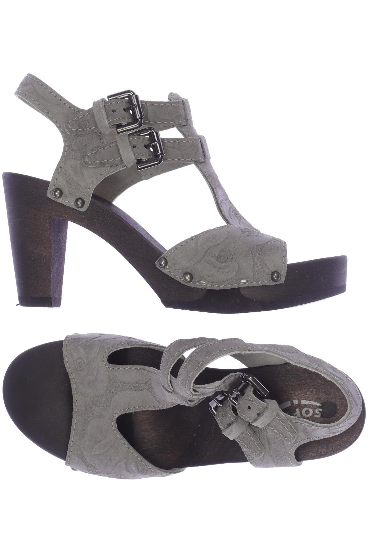 

Softclox Damen Sandale, grau, Gr. 37