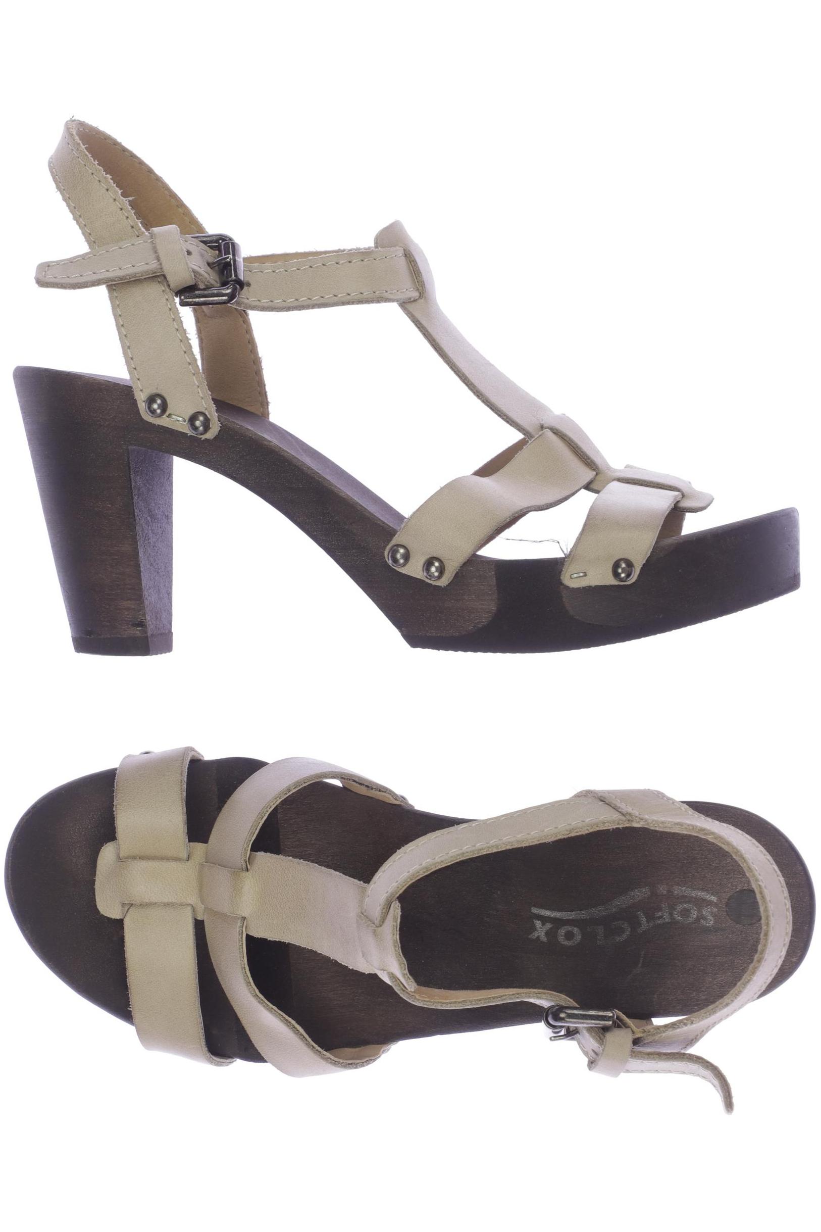 

Softclox Damen Sandale, beige, Gr. 38