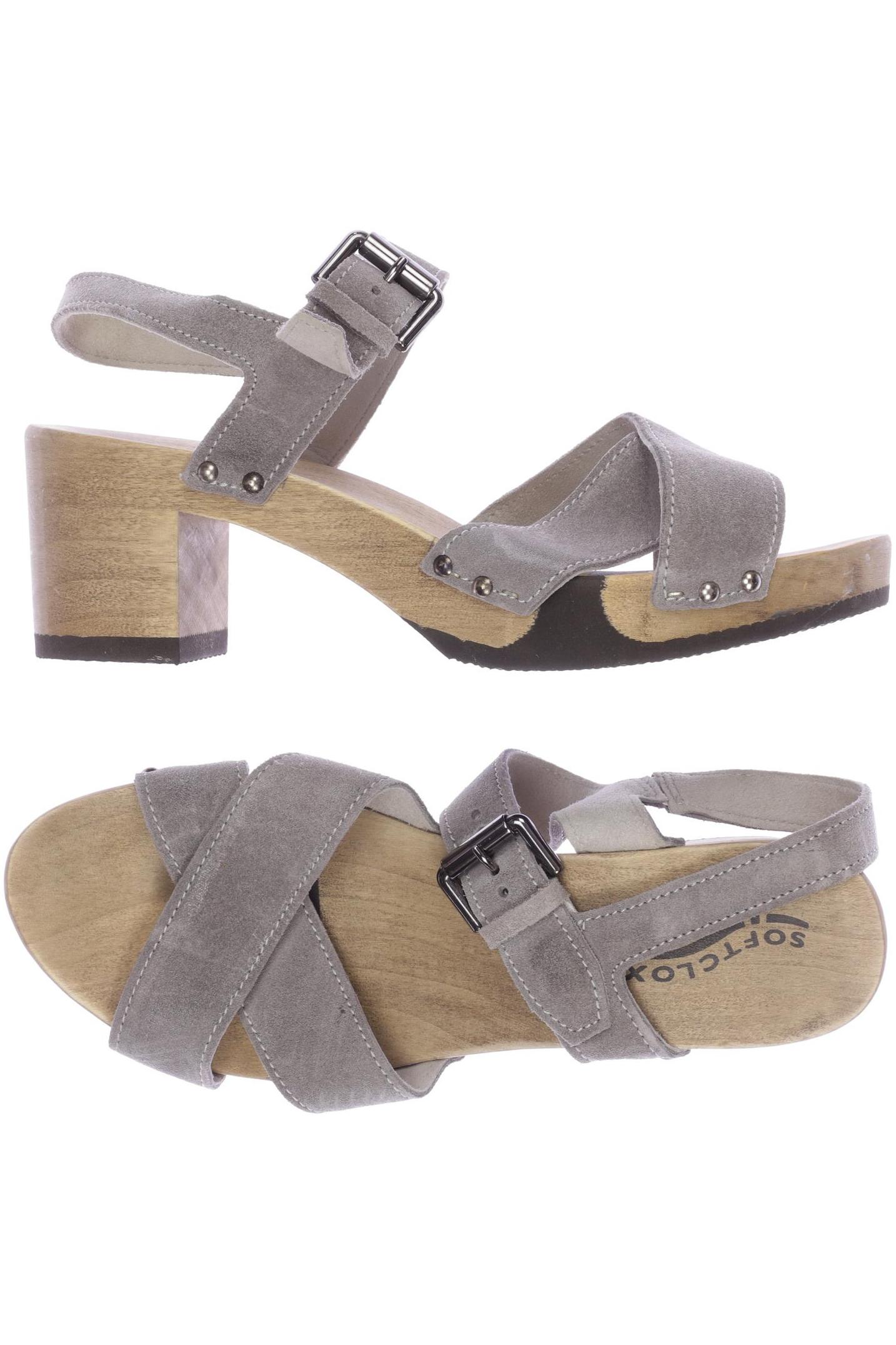 

Softclox Damen Sandale, grau, Gr. 41
