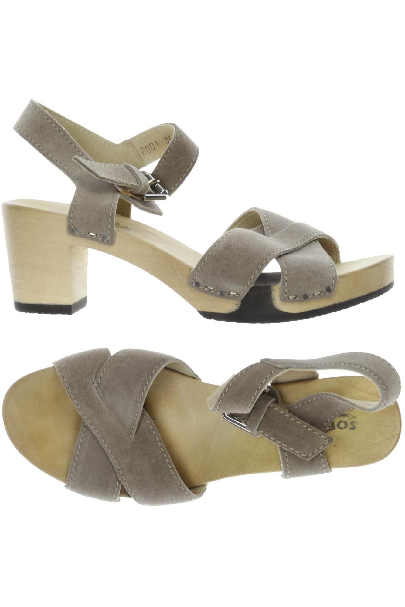 

Softclox Damen Sandale, grau, Gr. 39