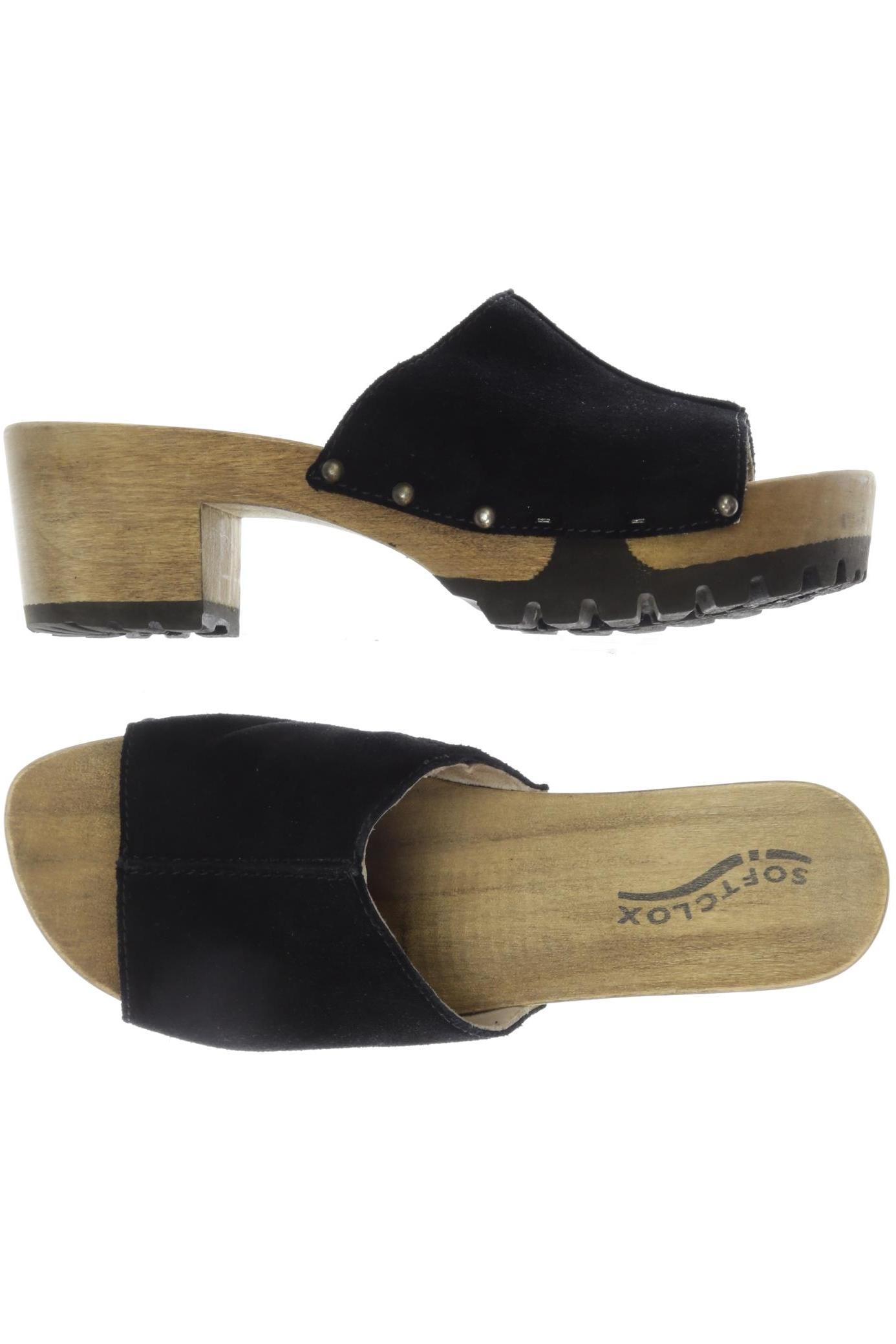 

Softclox Damen Sandale, schwarz, Gr. 38