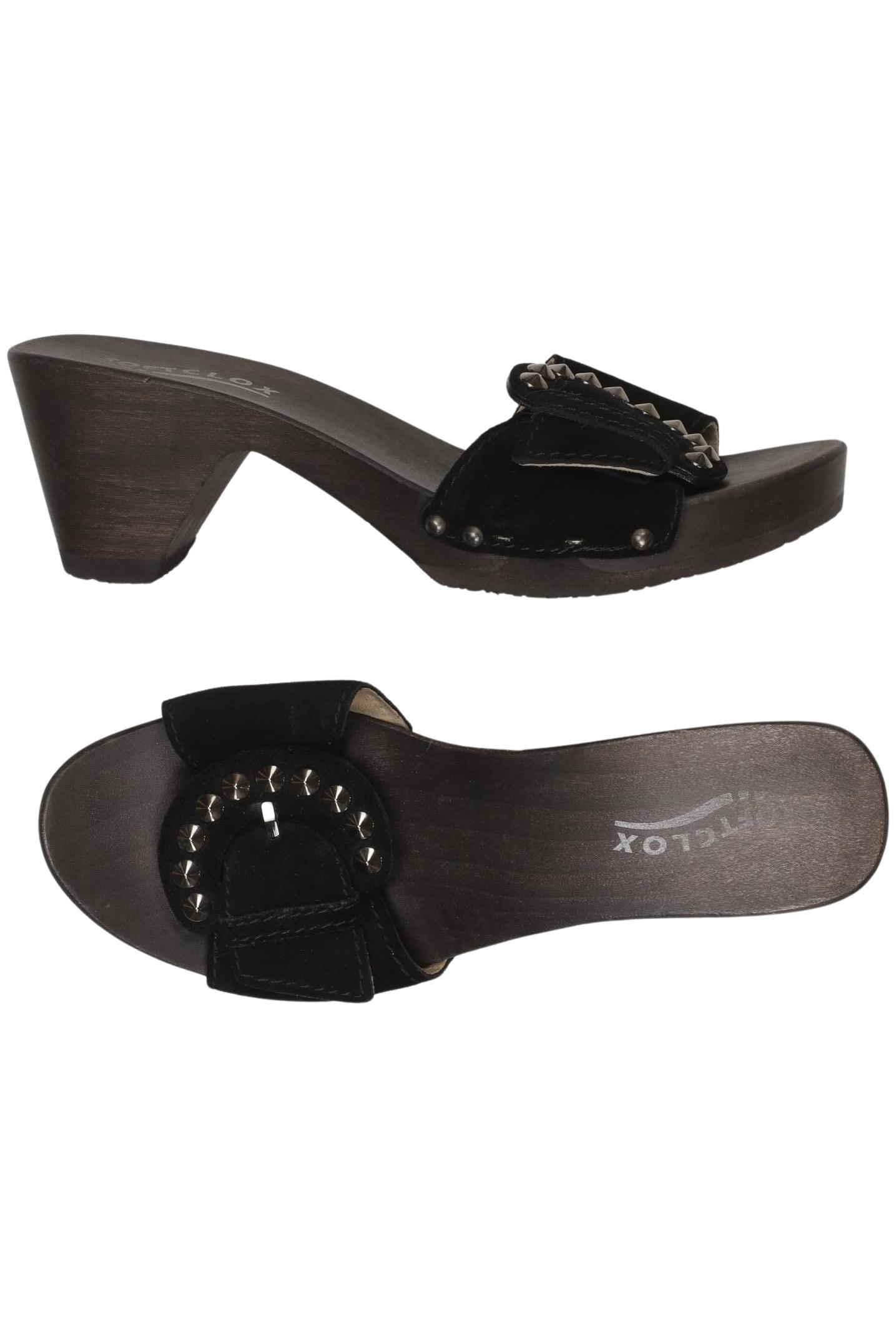 

Softclox Damen Sandale, schwarz, Gr. 39