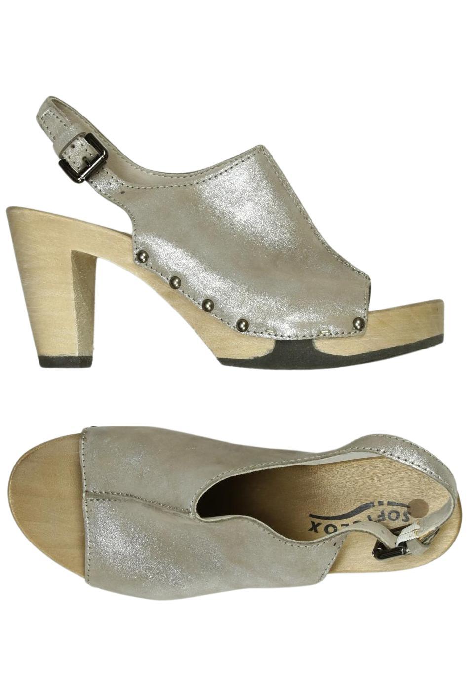 

Softclox Damen Sandale, silber, Gr. 39
