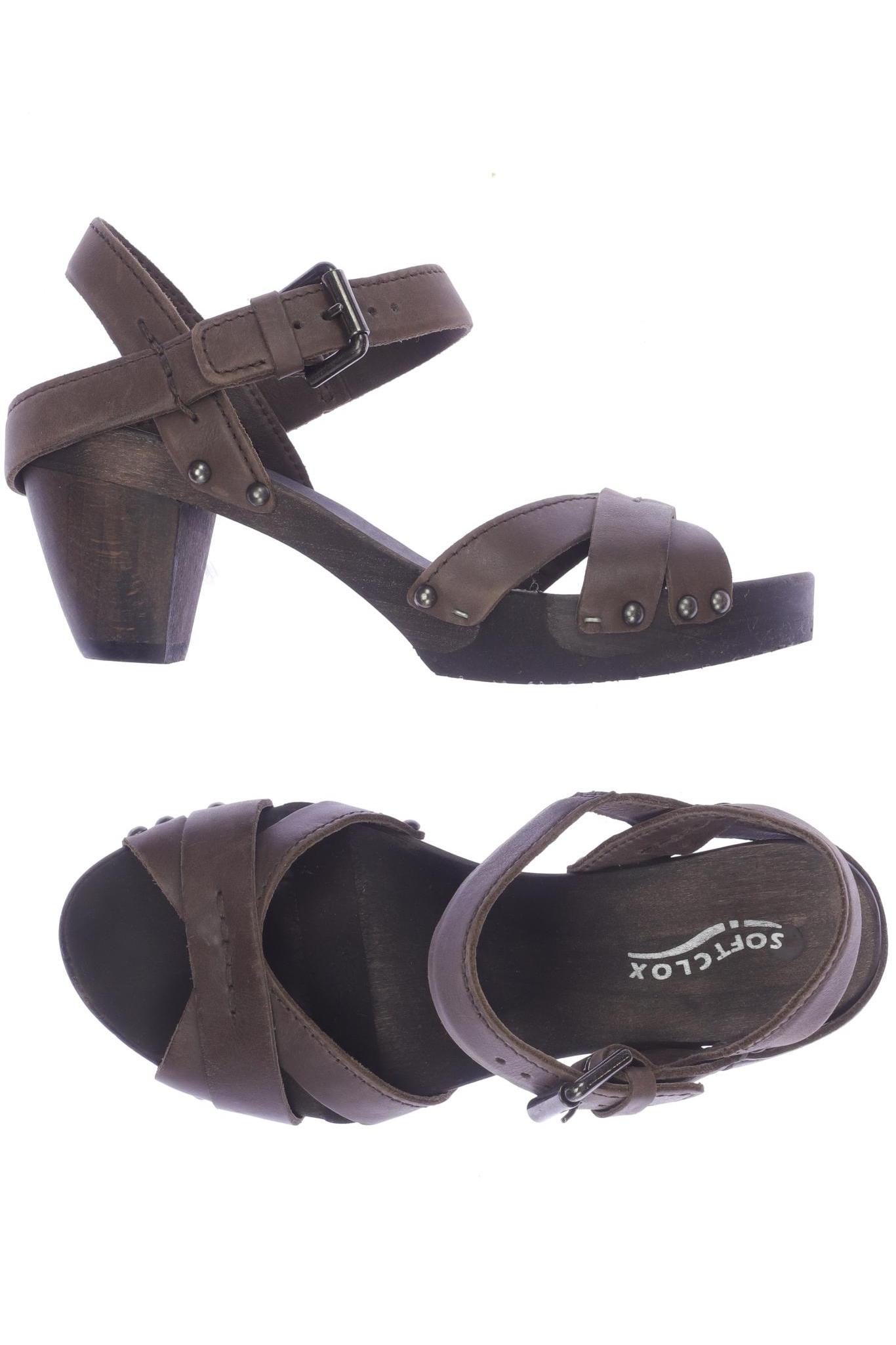 

Softclox Damen Sandale, braun, Gr. 37