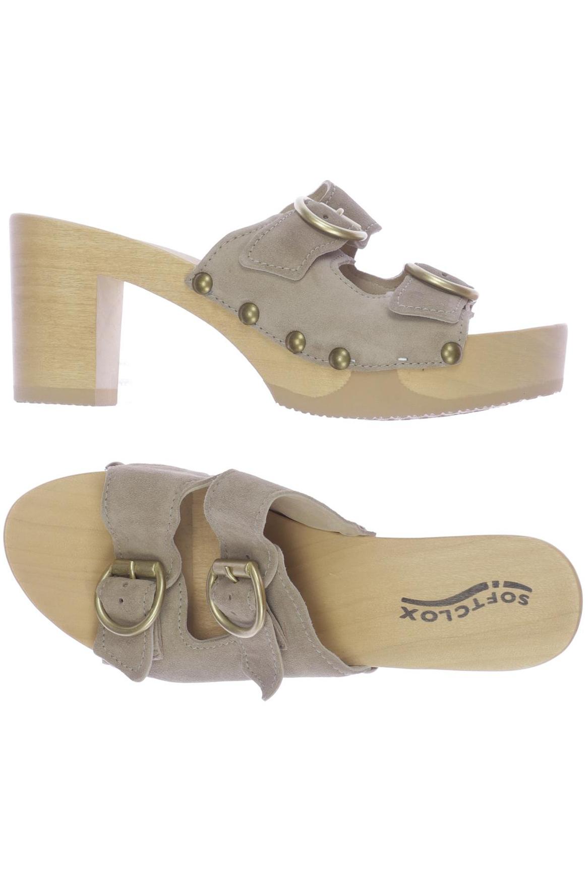 

Softclox Damen Sandale, beige, Gr. 40