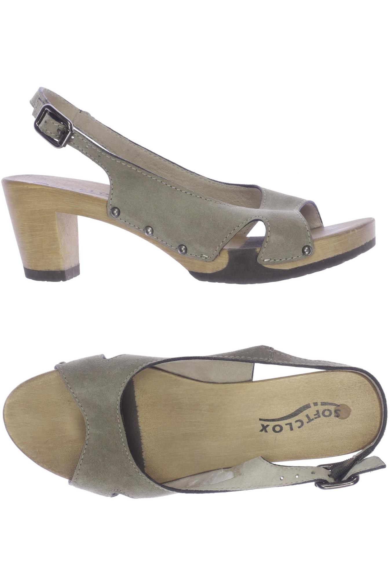 

Softclox Damen Sandale, grün, Gr. 39
