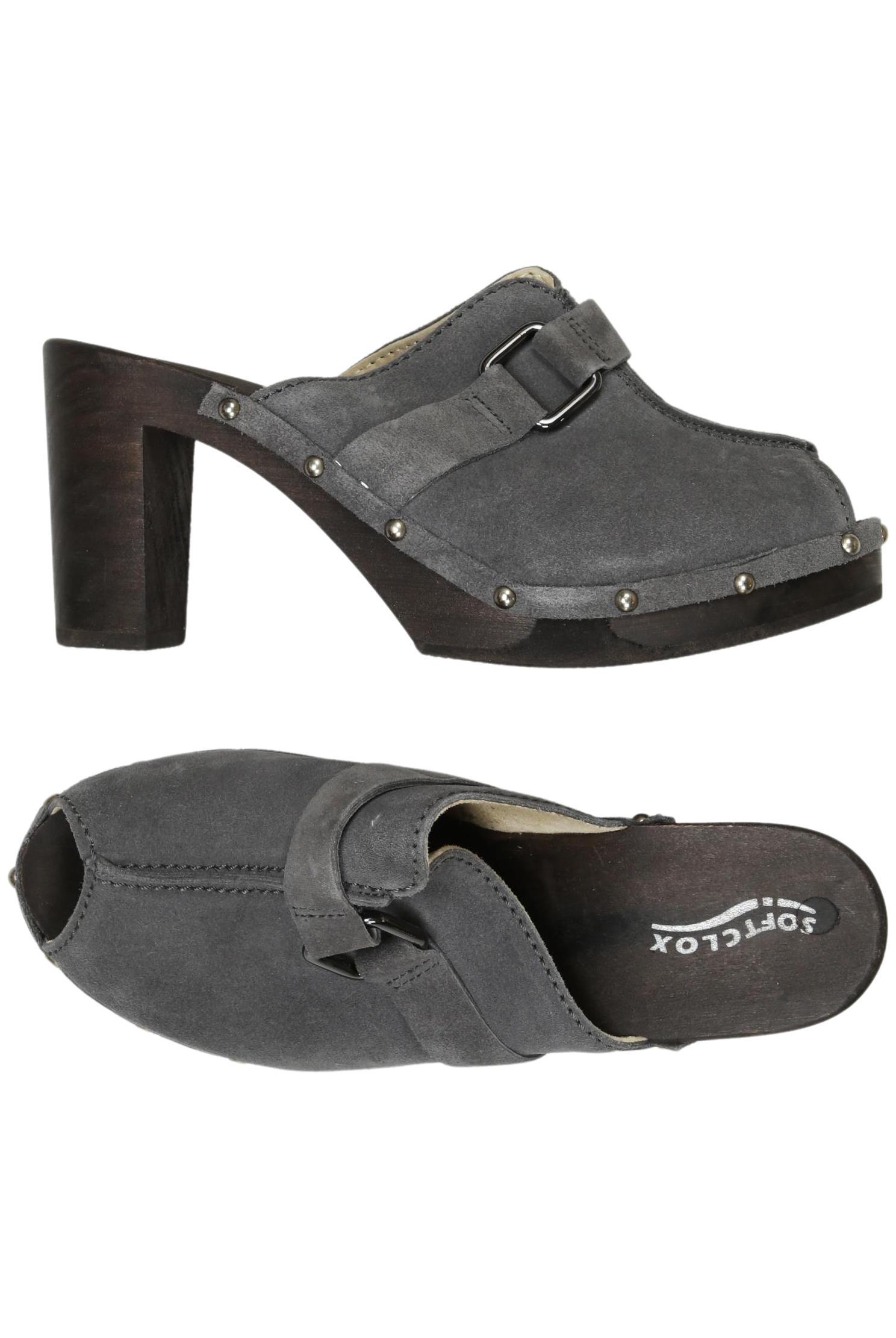 

Softclox Damen Sandale, grau, Gr. 39