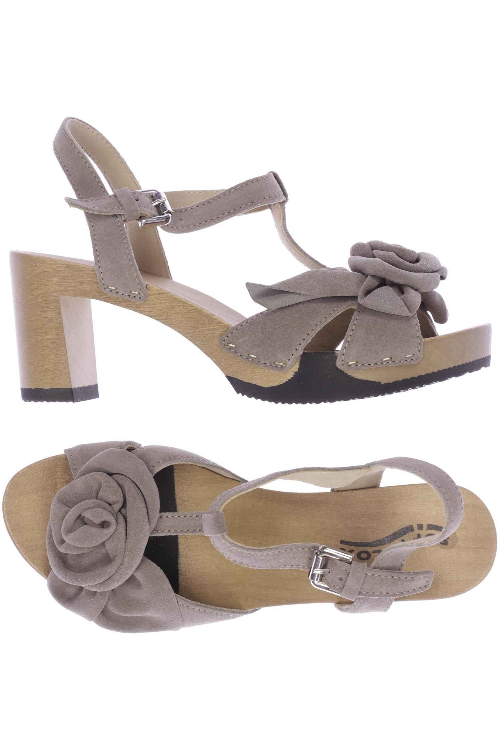 

Softclox Damen Sandale, grau, Gr. 40