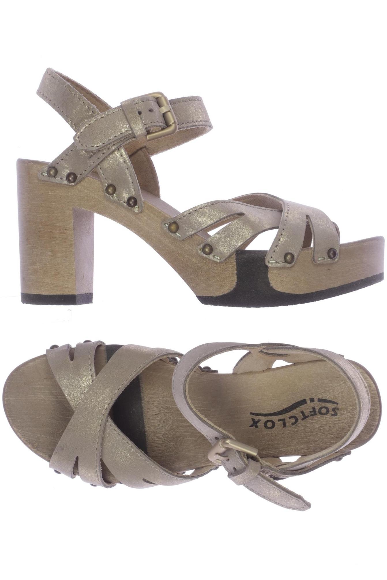 

Softclox Damen Sandale, gold, Gr. 37