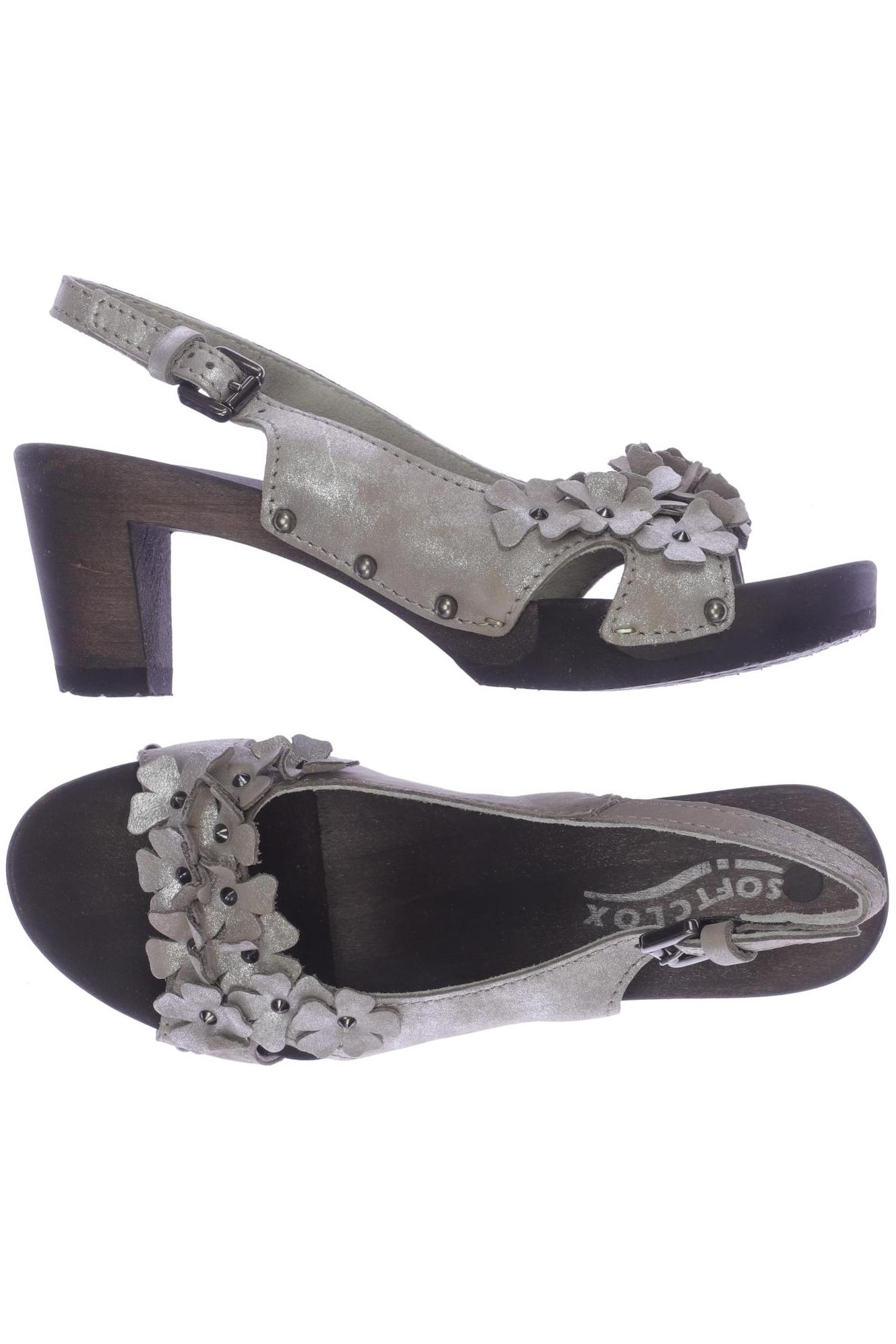 

Softclox Damen Sandale, grau, Gr. 37