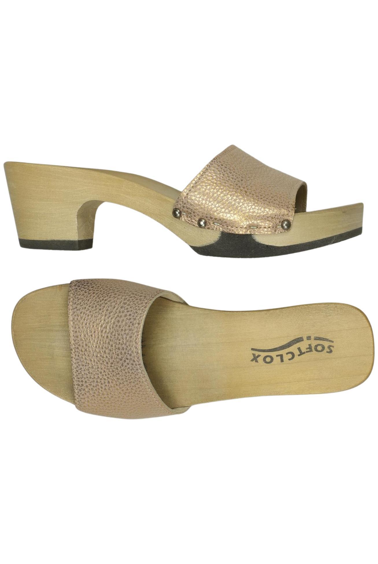 

Softclox Damen Sandale, gold, Gr. 37.5