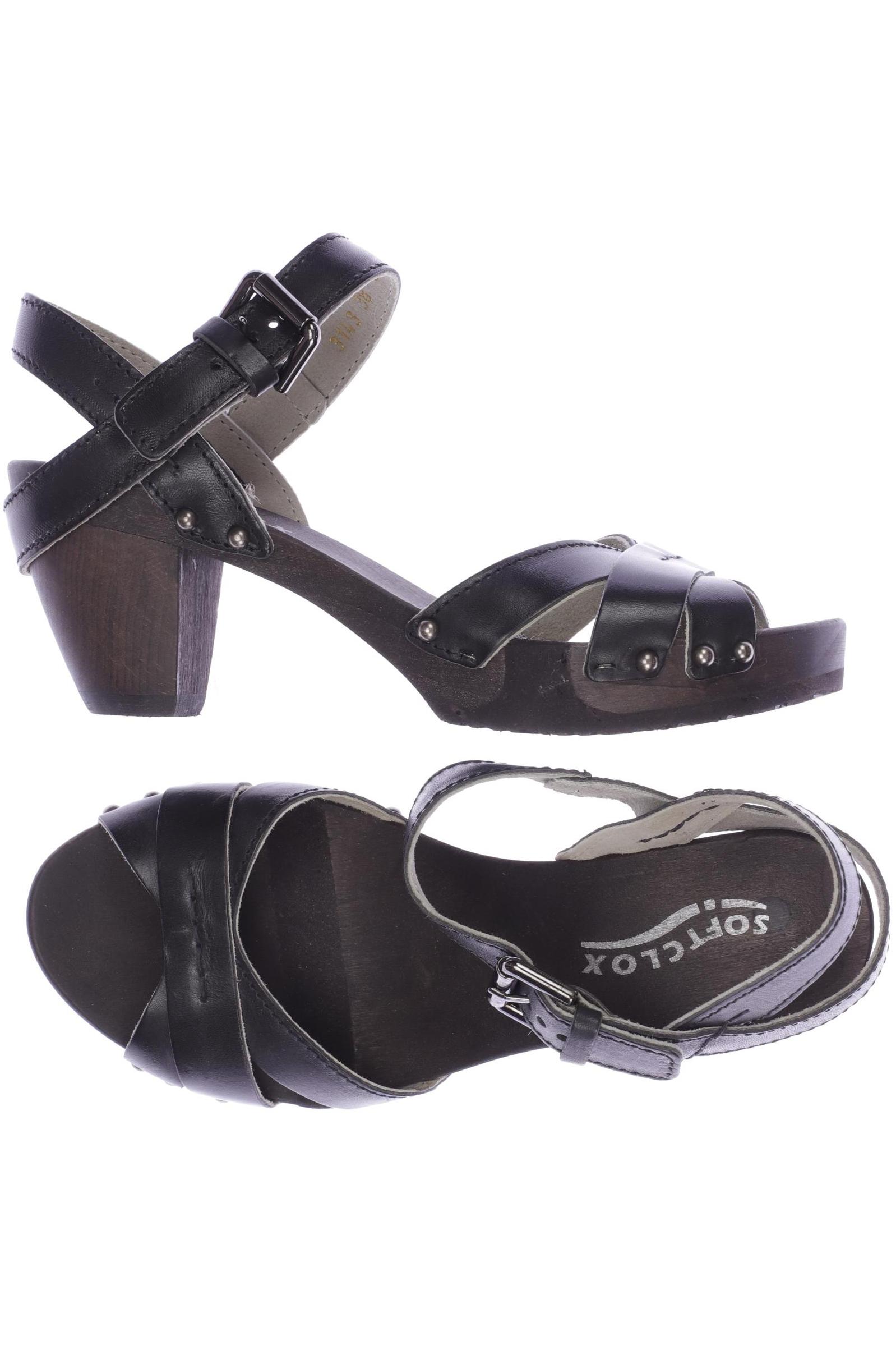 

Softclox Damen Sandale, schwarz