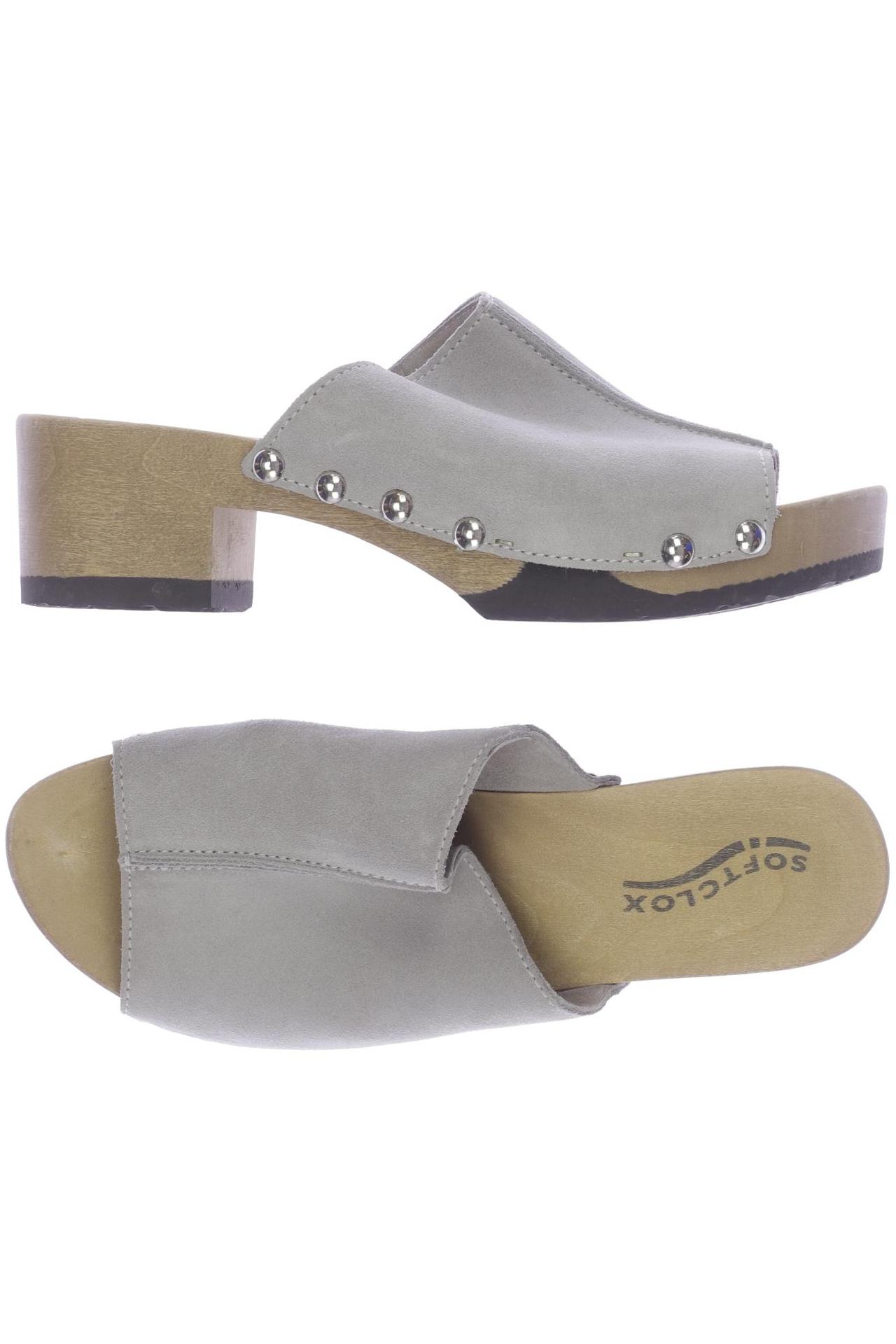 

Softclox Damen Sandale, grau, Gr. 39