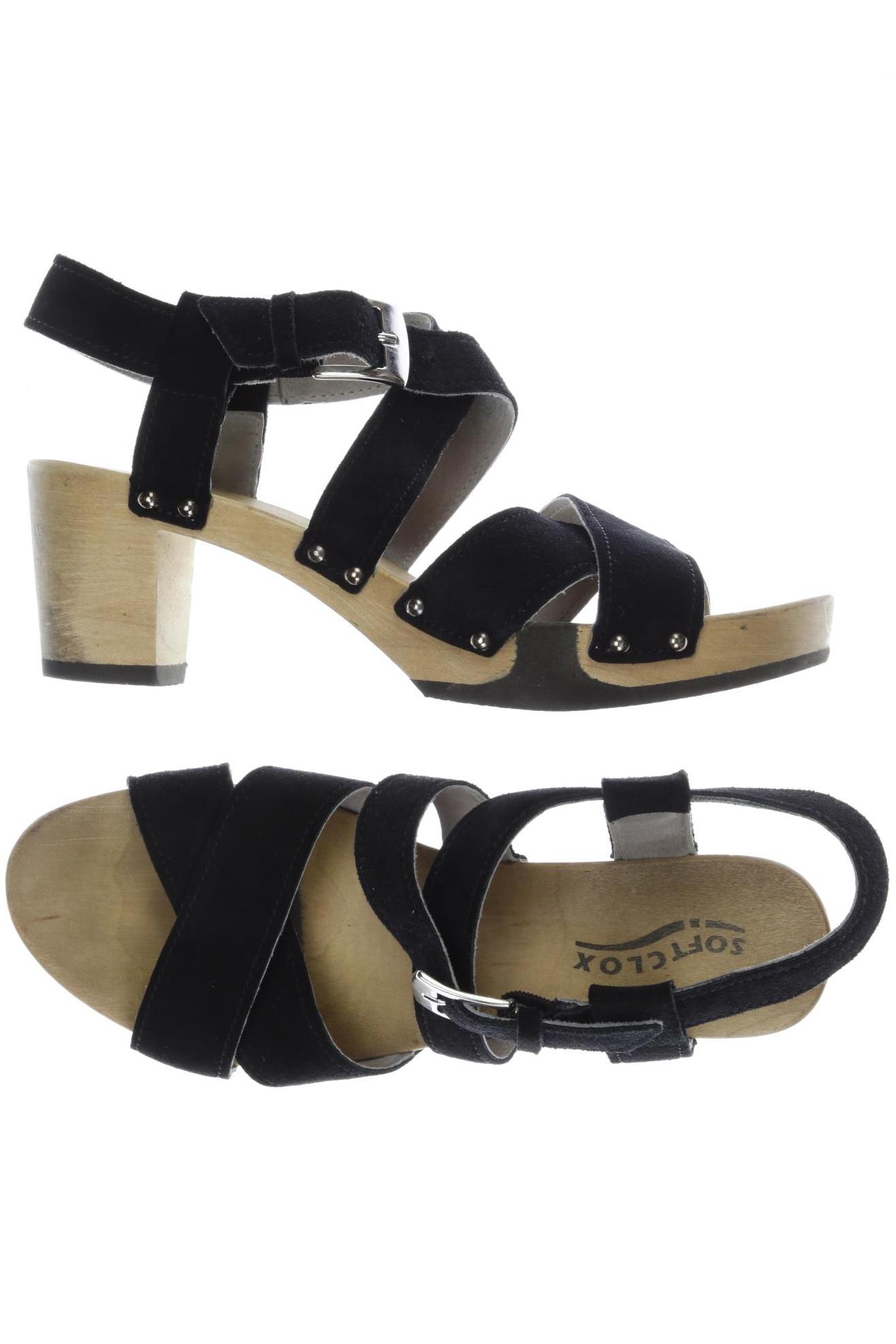 

Softclox Damen Sandale, schwarz, Gr. 41