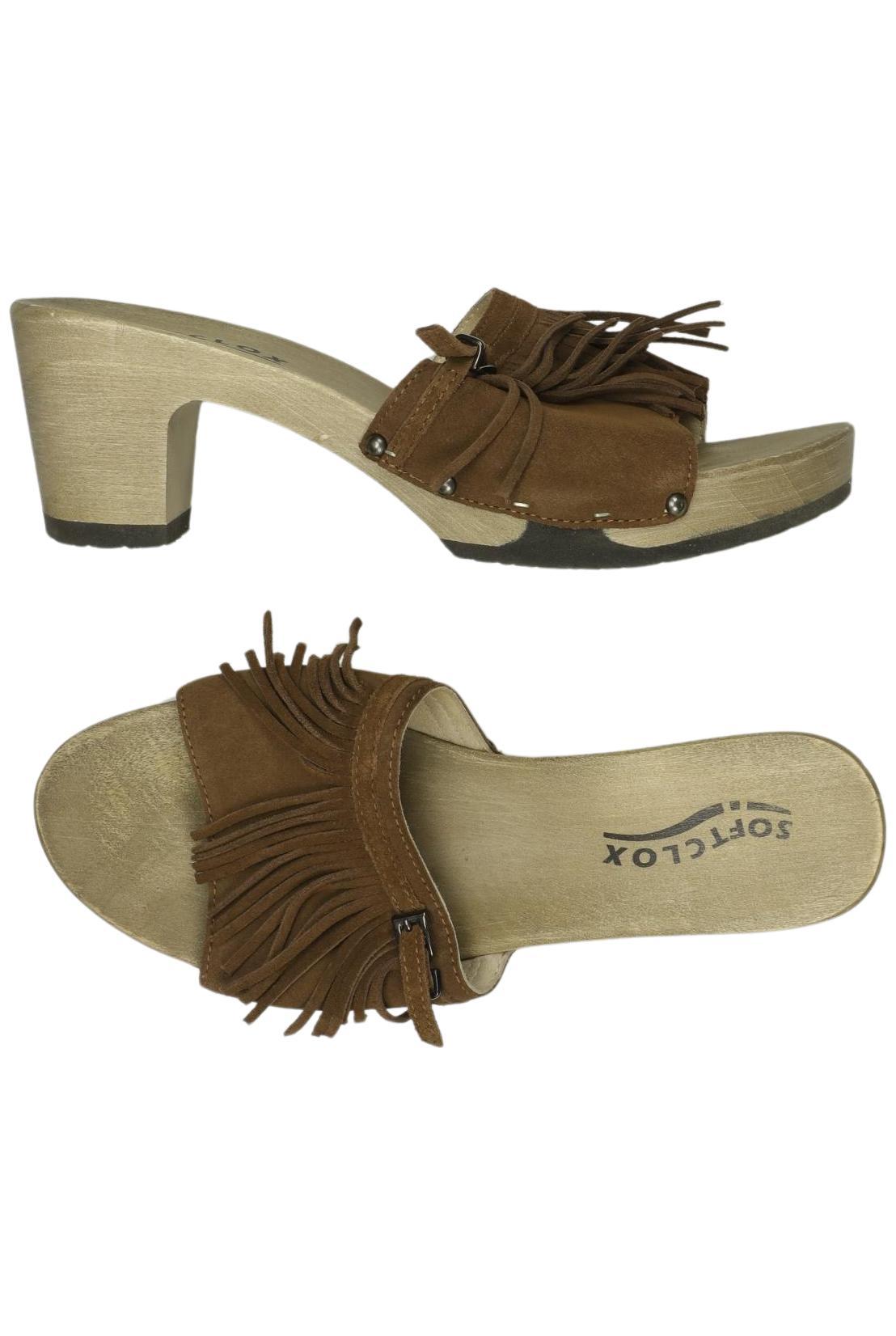 

Softclox Damen Sandale, braun, Gr. 38