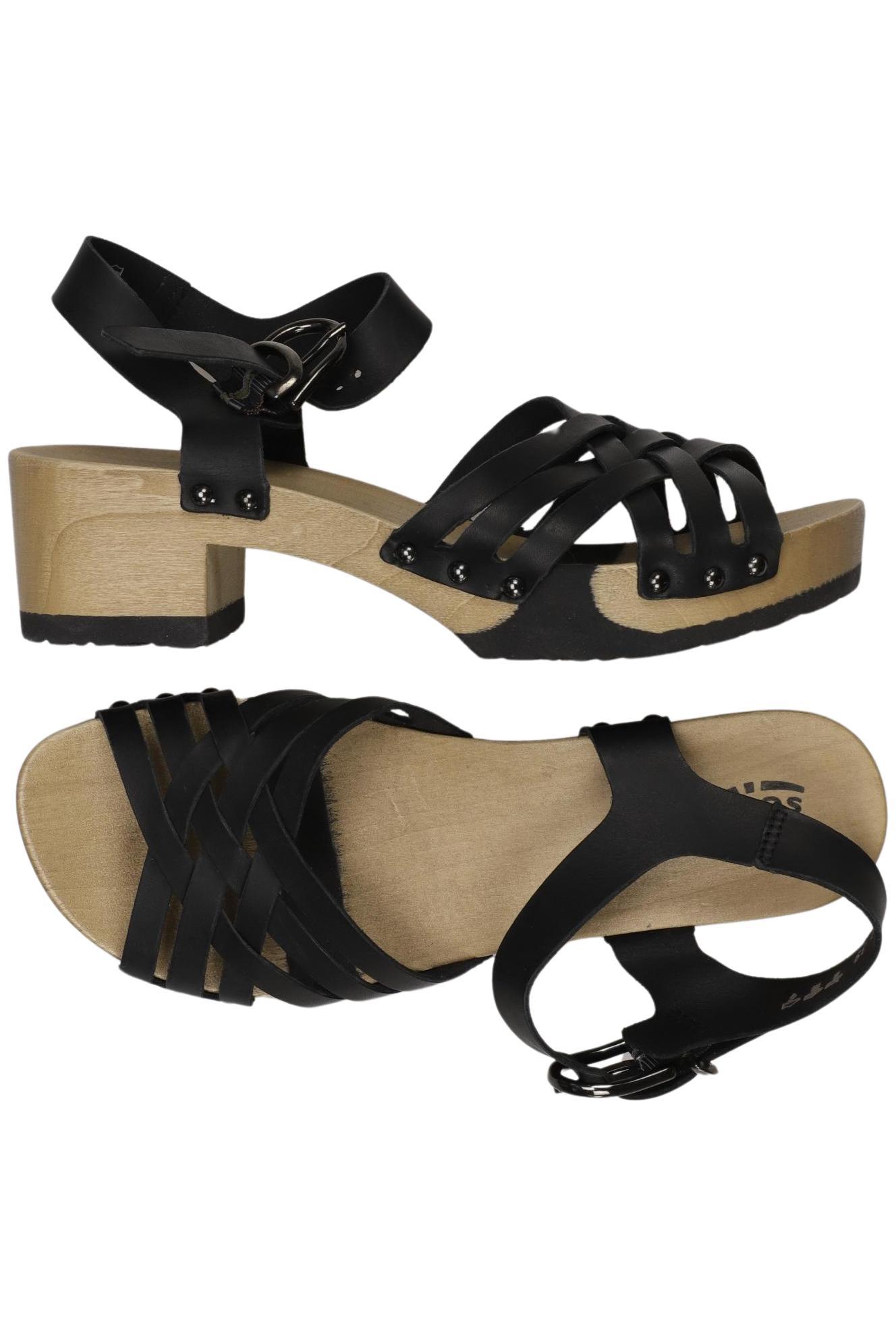 

Softclox Damen Sandale, schwarz, Gr. 39