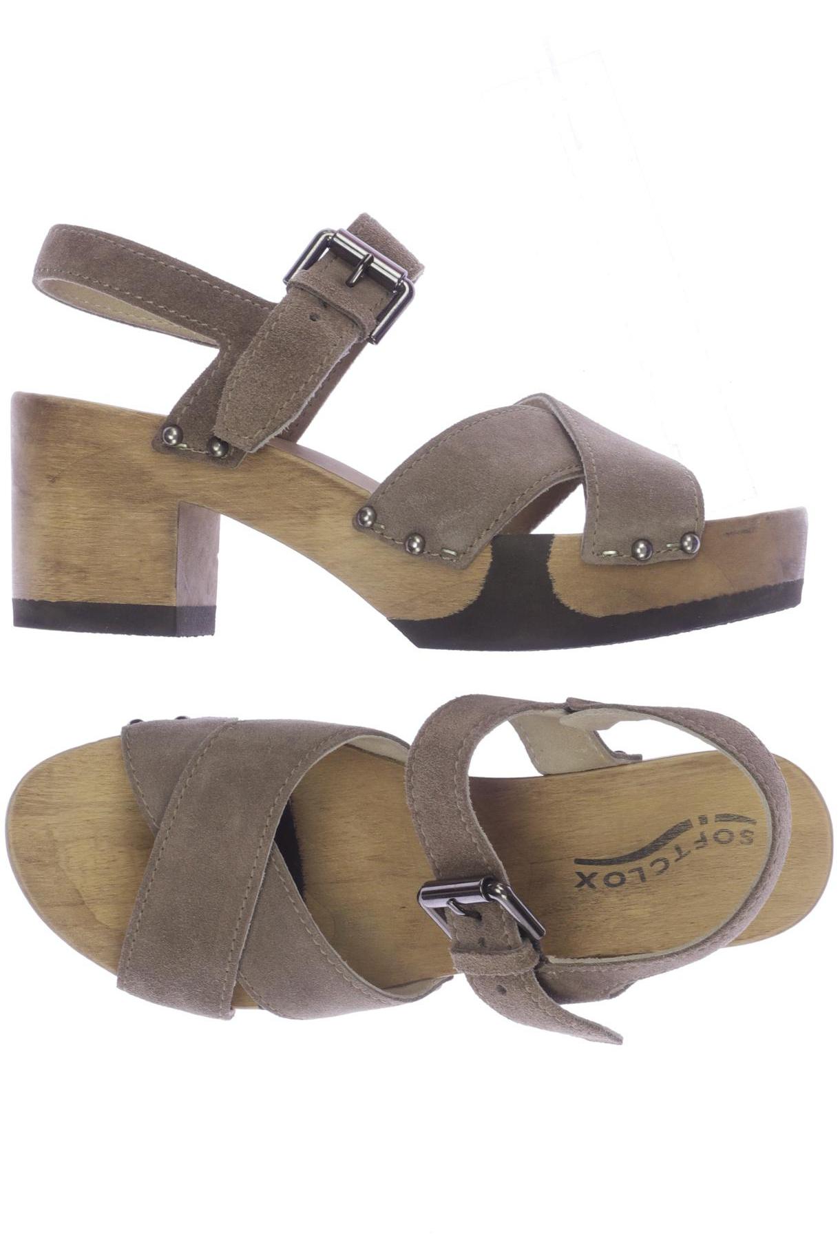 

Softclox Damen Sandale, braun, Gr. 38